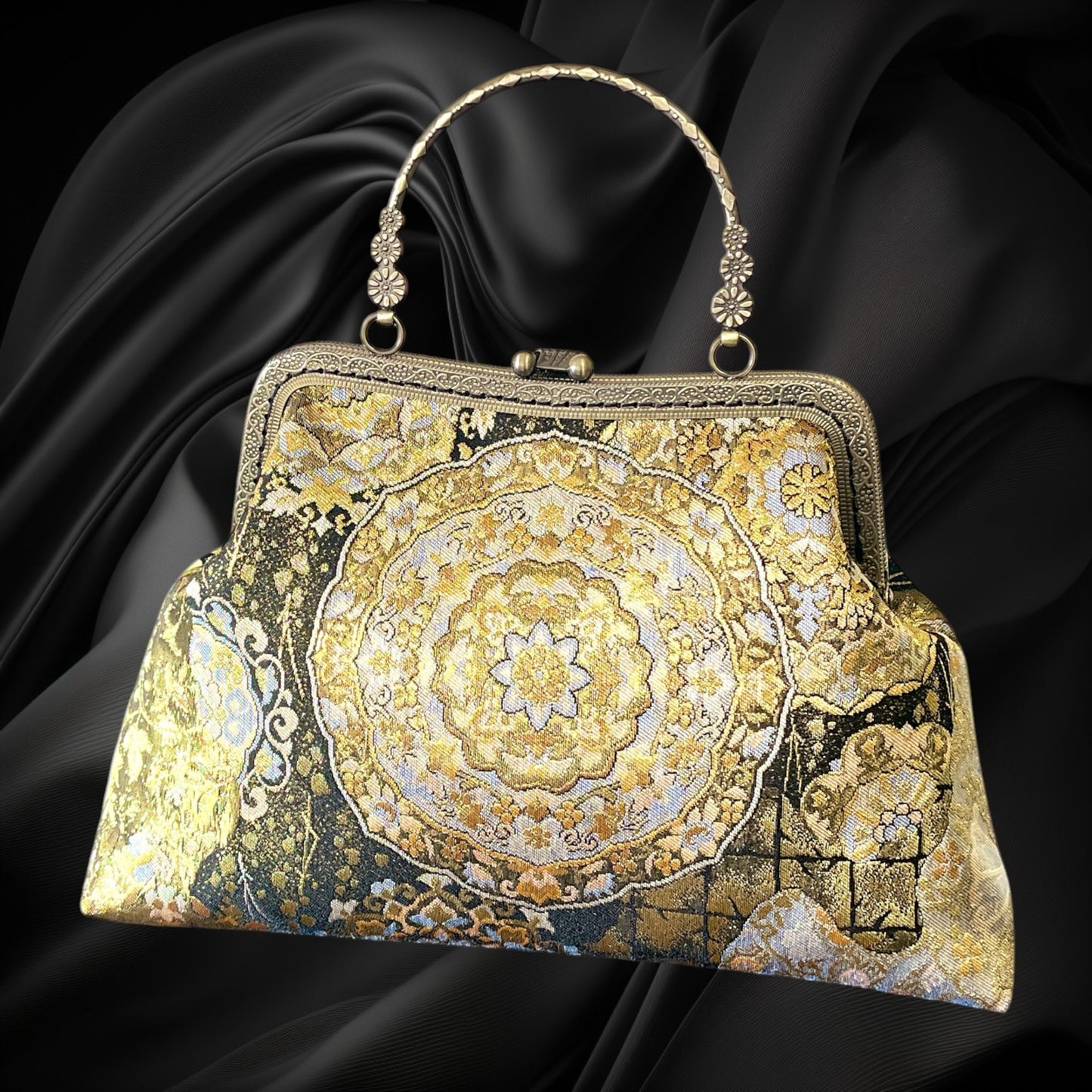 Kimono remake bag [No.1842]