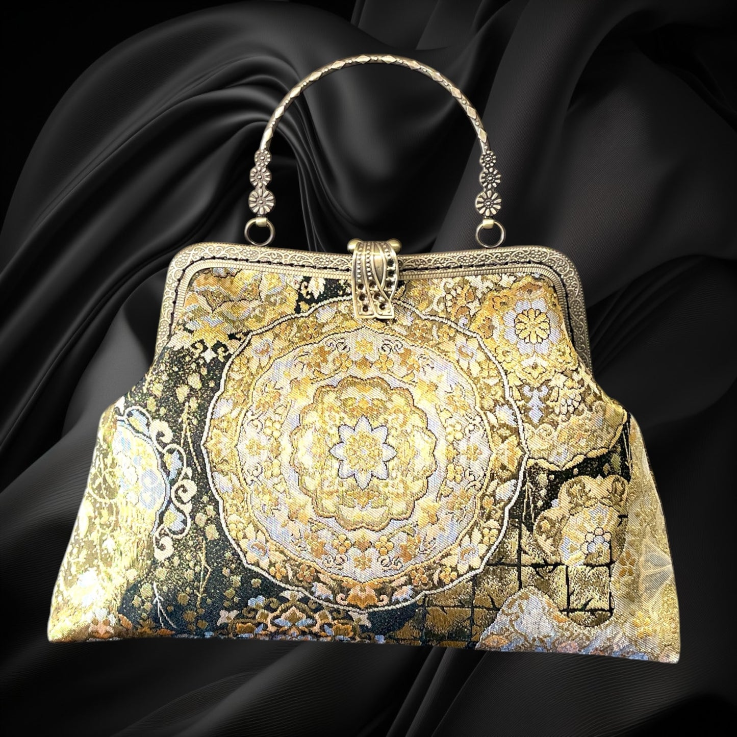 Kimono remake bag [No.1842]