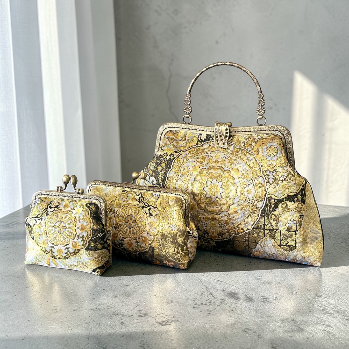 Kimono remake bag [No.1842]