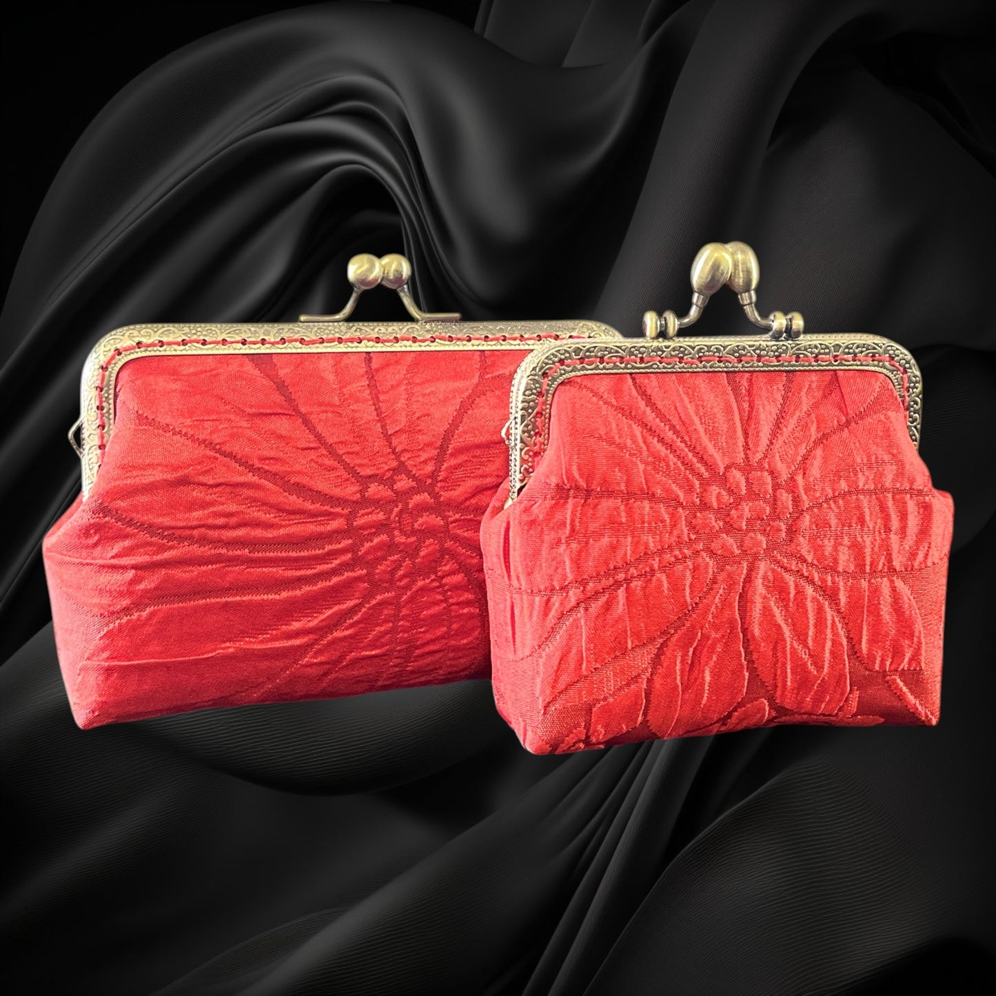 Kimono Remake Pouch [No.548]