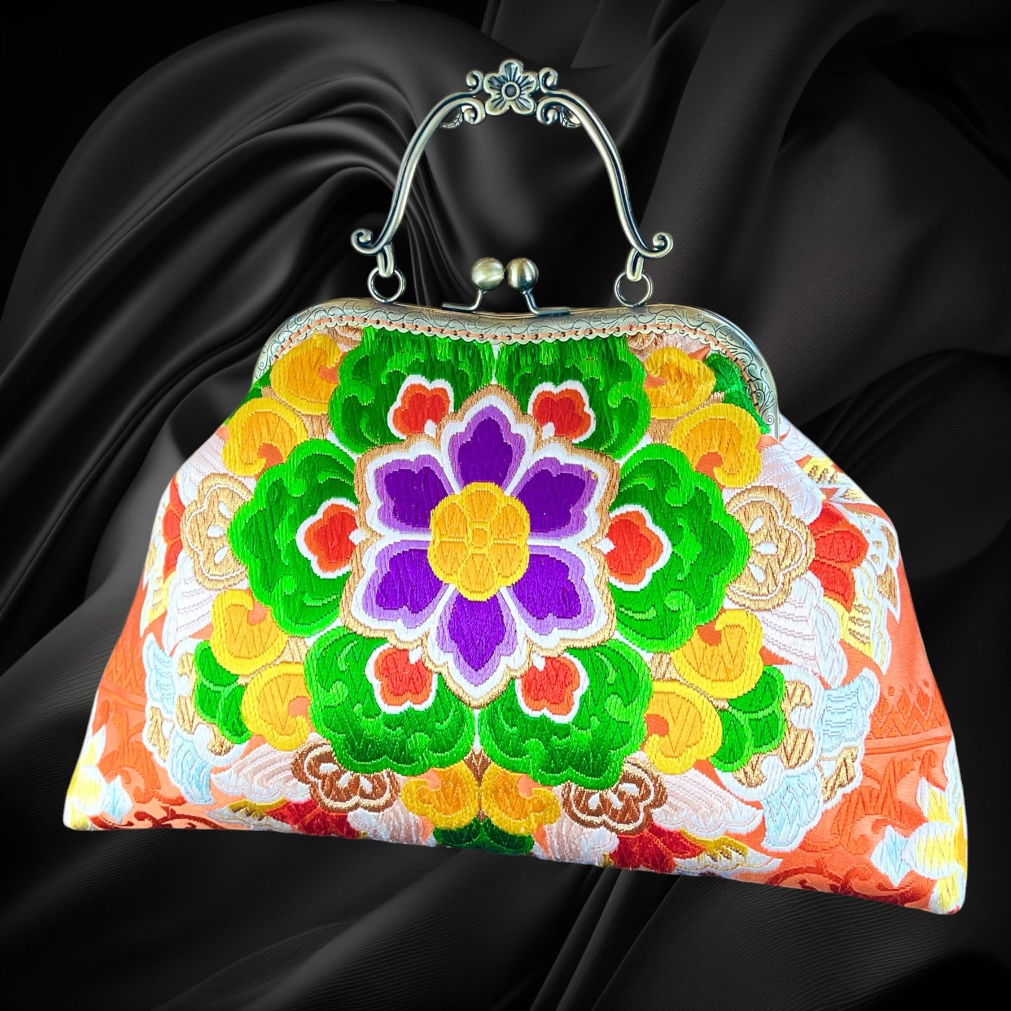 Kimono remake bag [No.1834]