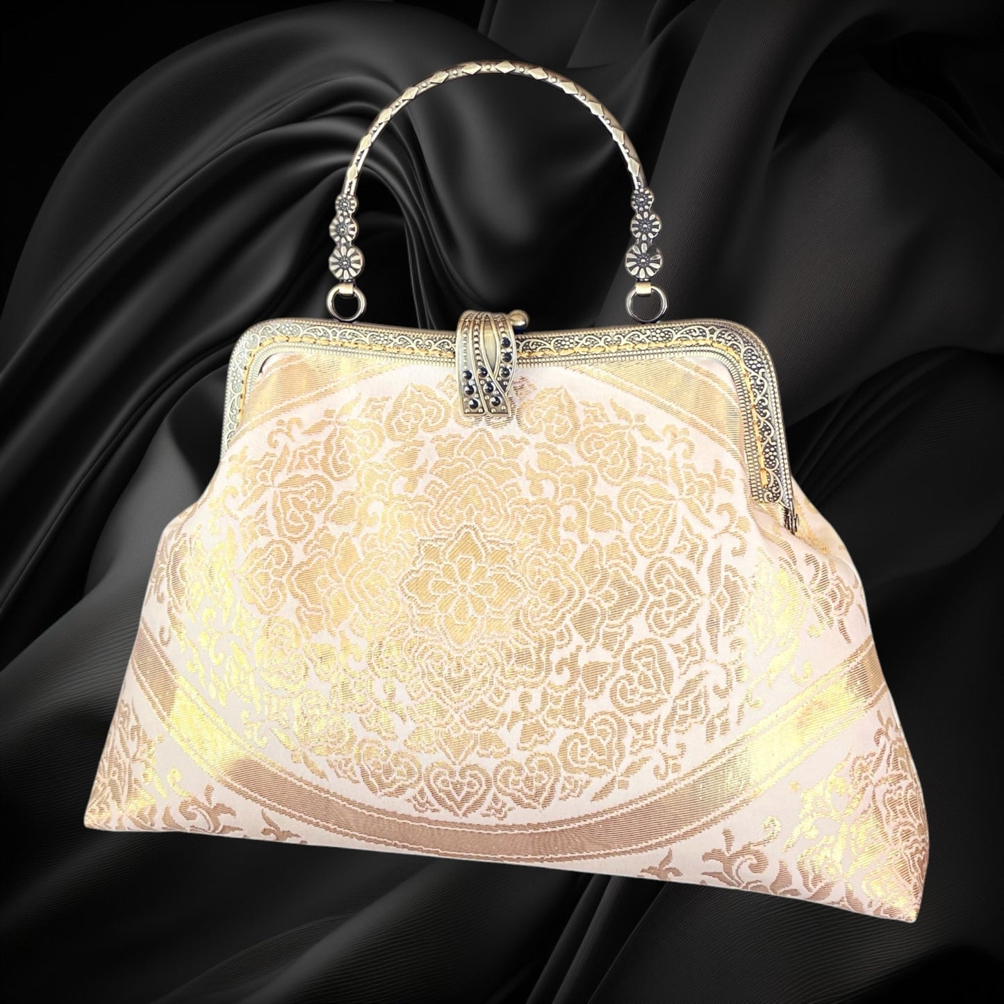 着物リメイクバッグ [No.1844]