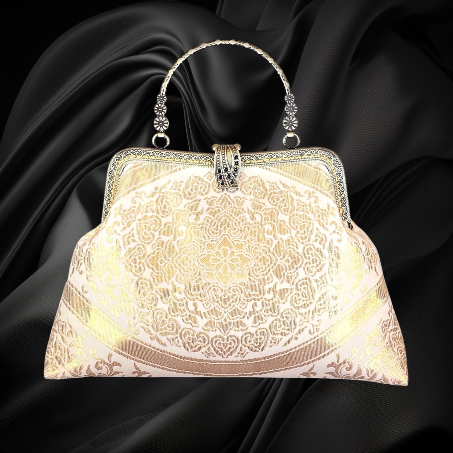 着物リメイクバッグ [No.1844]