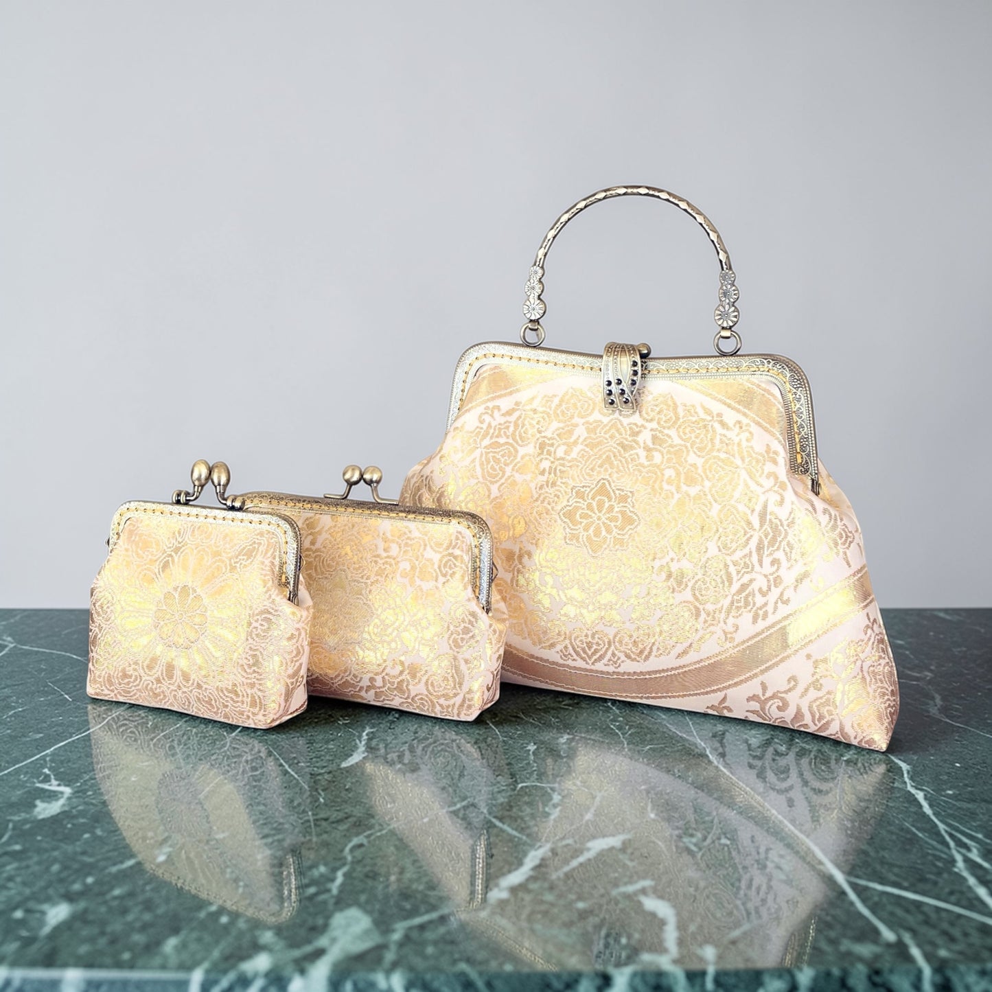 着物リメイクバッグ [No.1844]