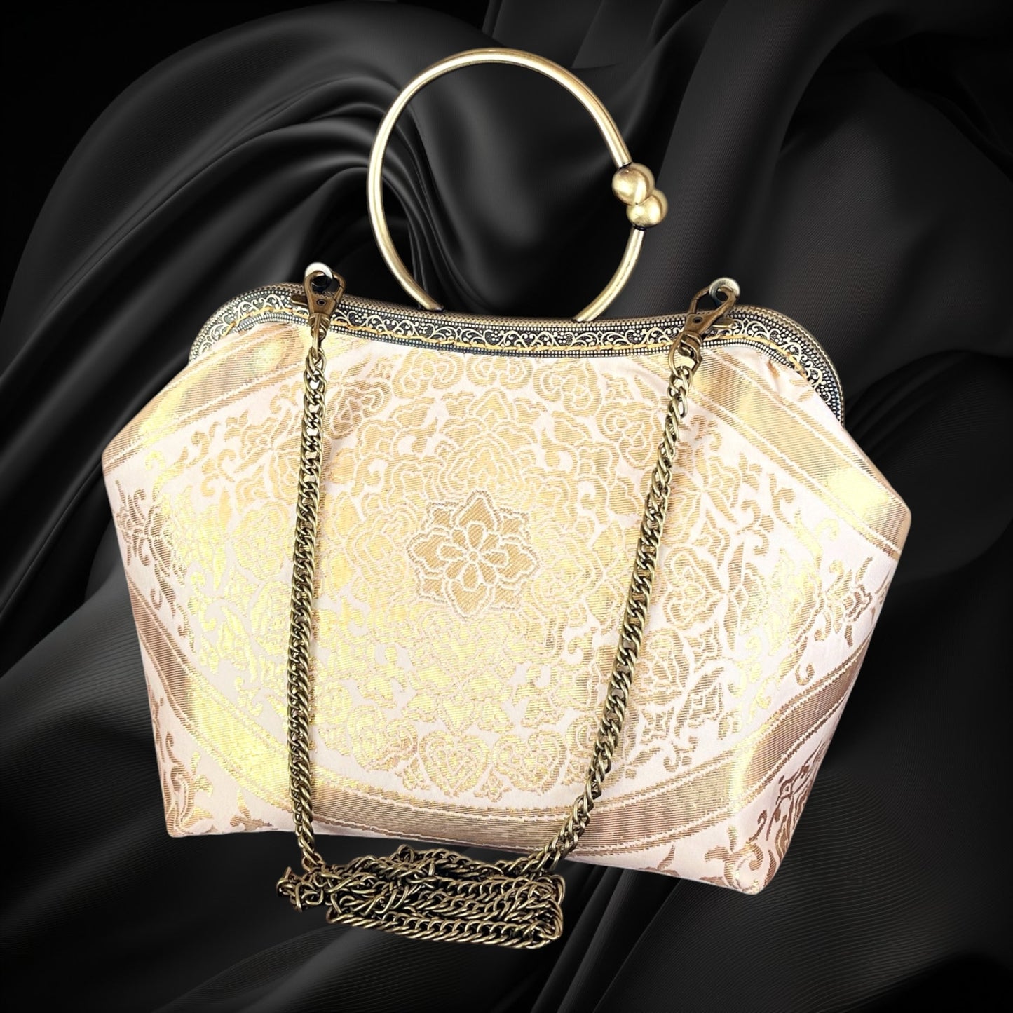 Kimono remake bag [No.1831]
