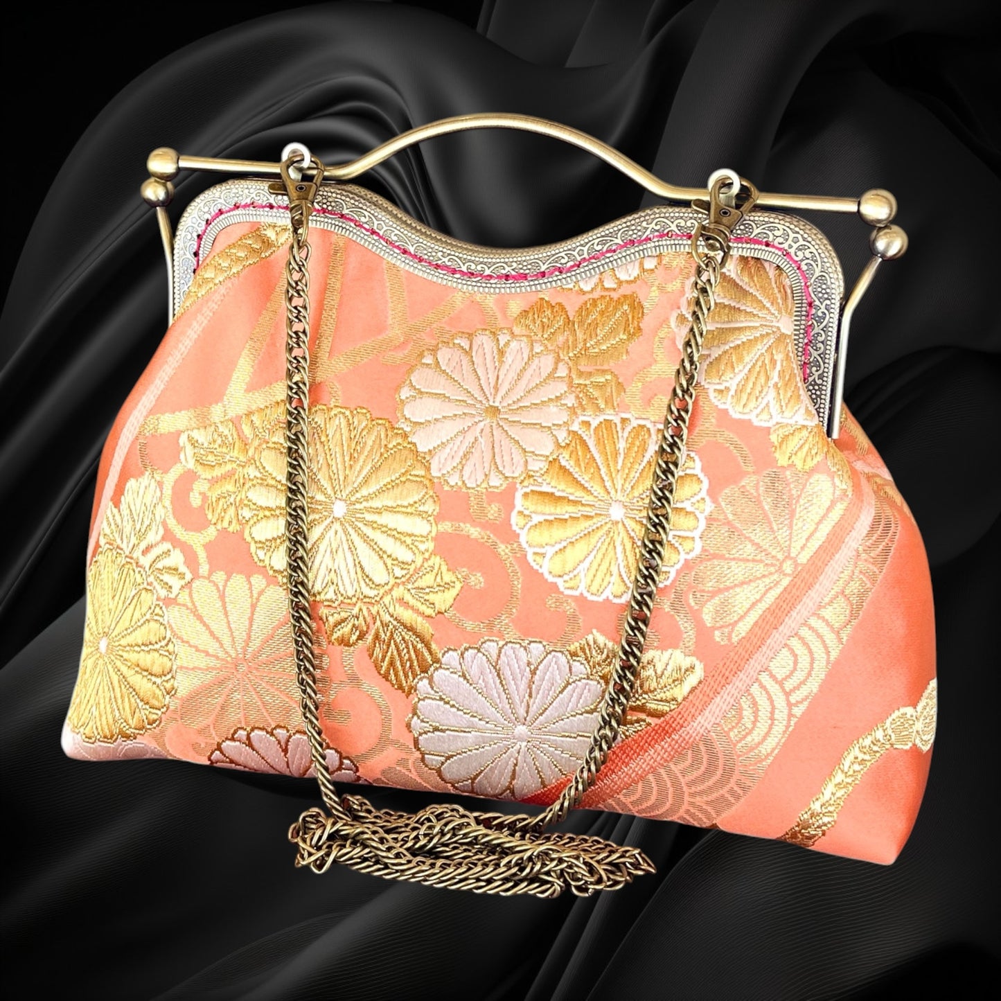 着物リメイクバッグ [No.1850]