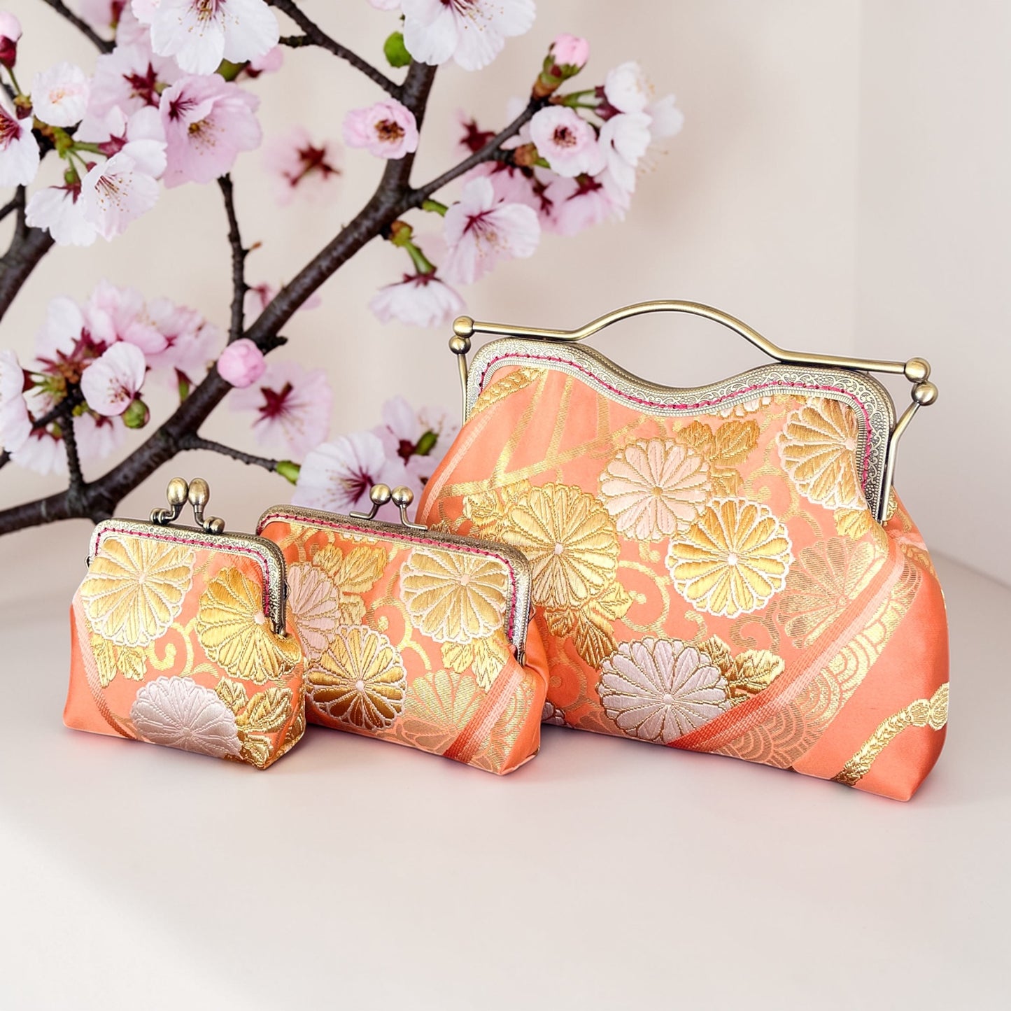 着物リメイクバッグ [No.1850]