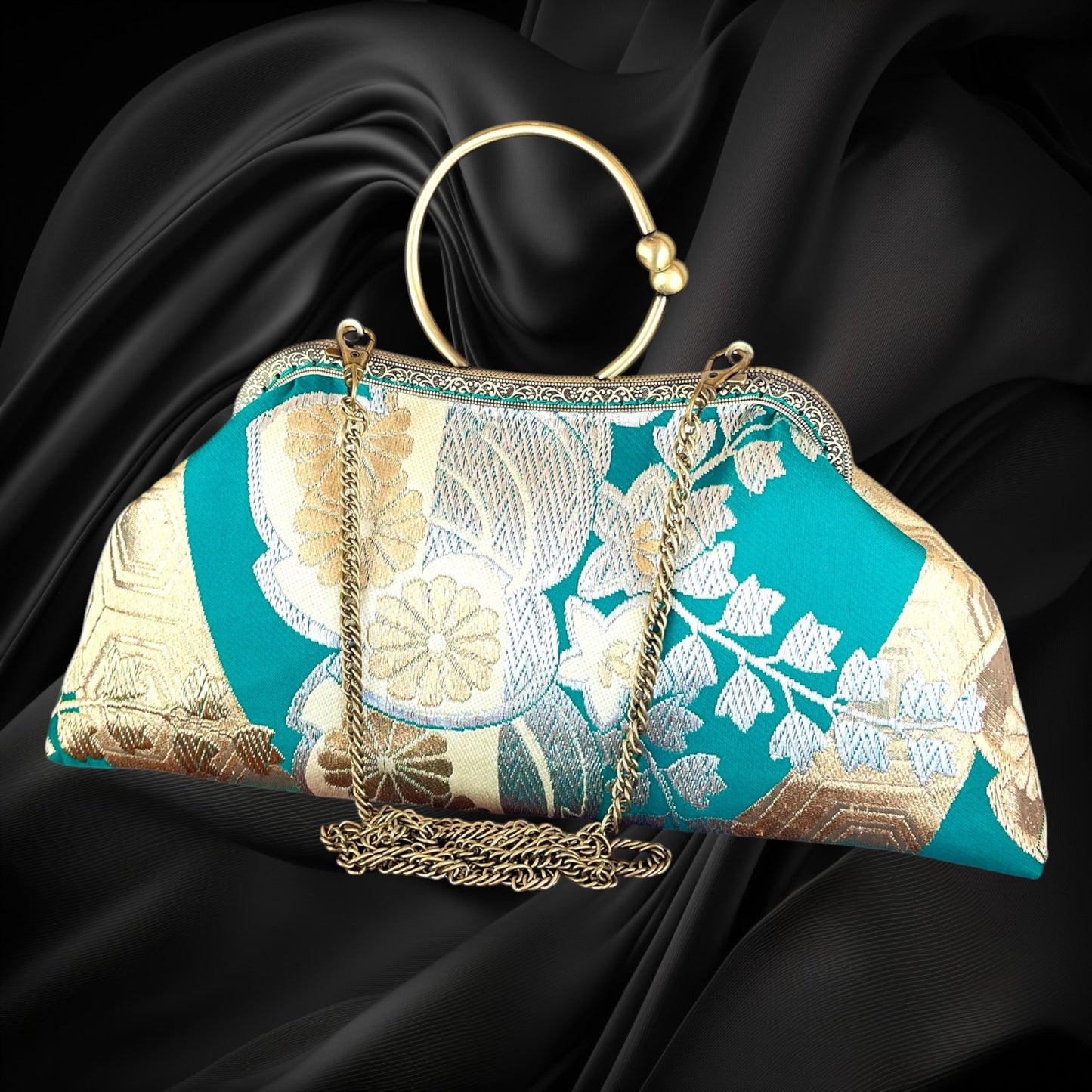 着物リメイクバッグ [No.1849]