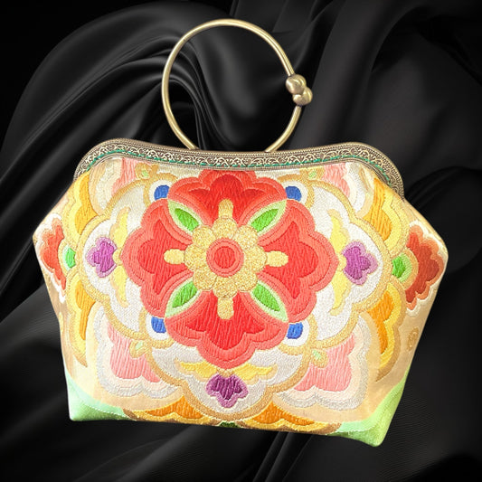 着物リメイクバッグ [No.1856]