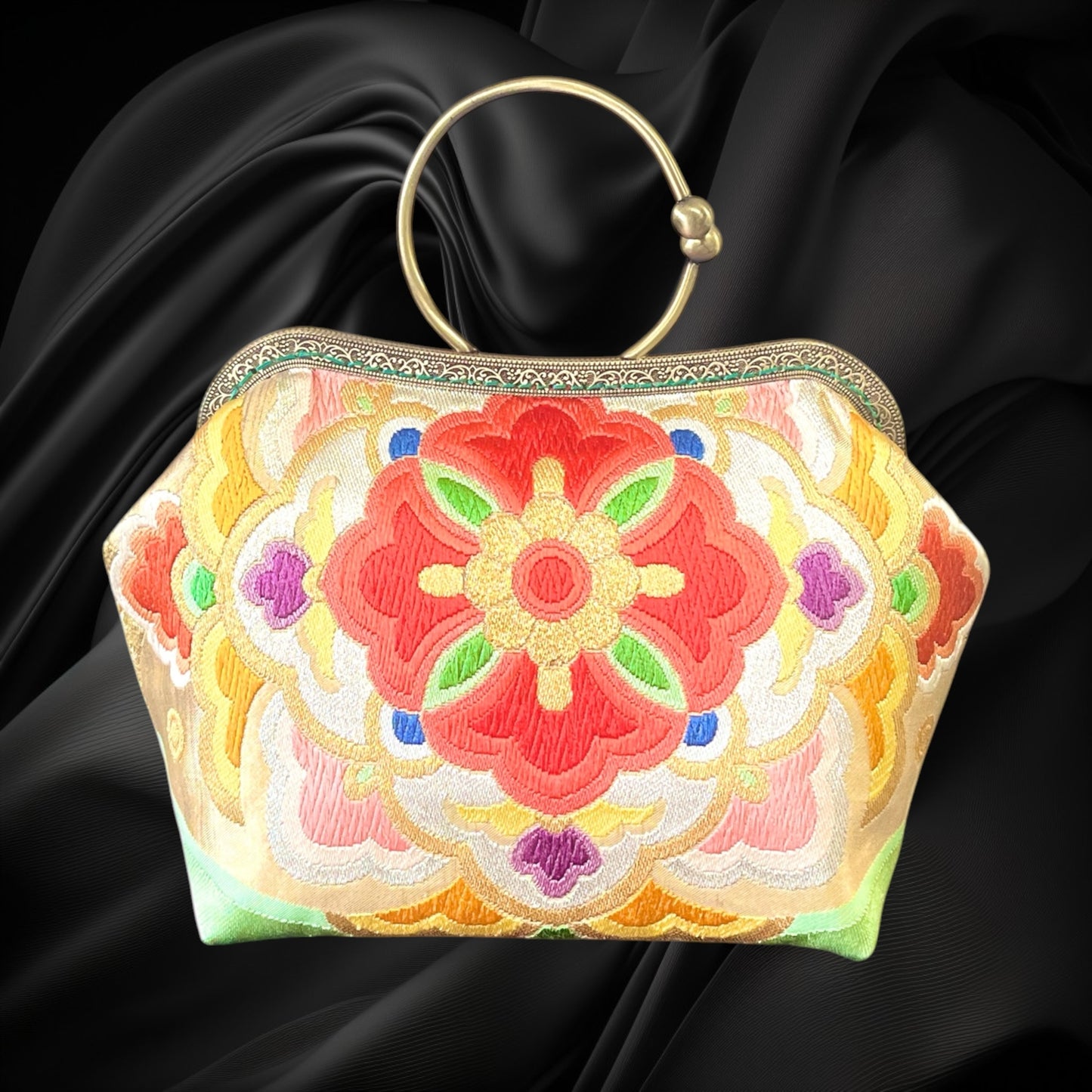 着物リメイクバッグ [No.1856]