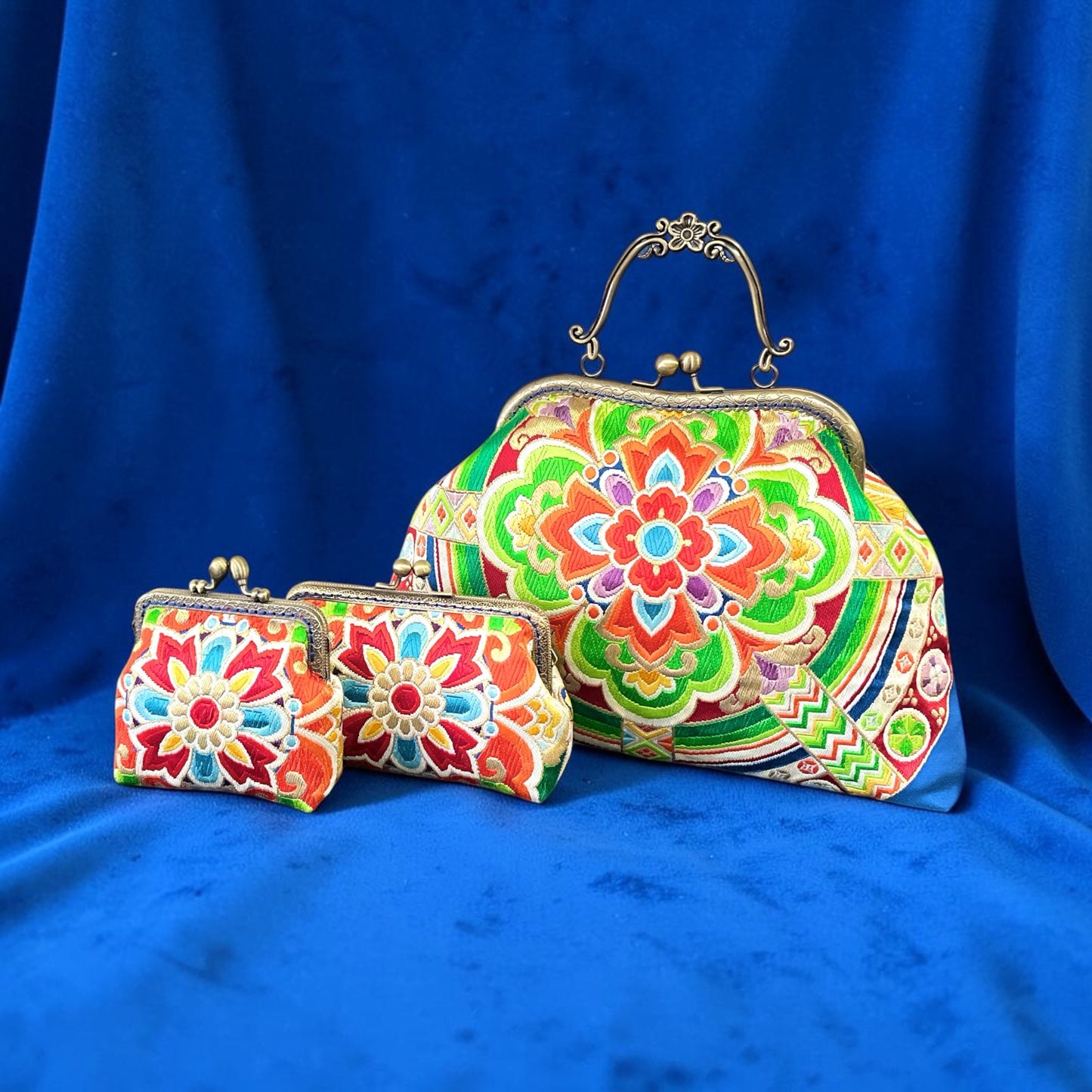 Kimono remake bag [No.1867]