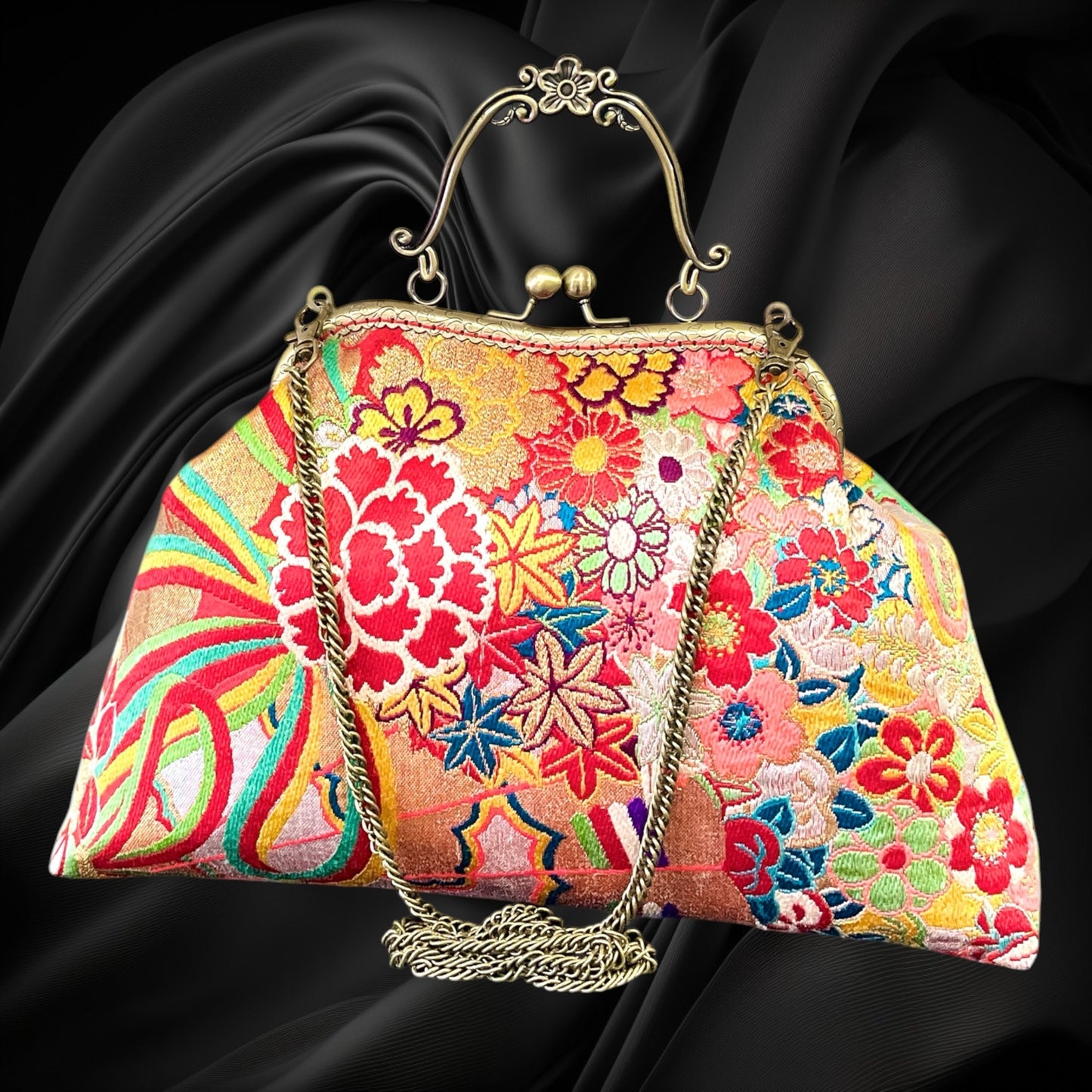 Kimono remake bag [No.1866]
