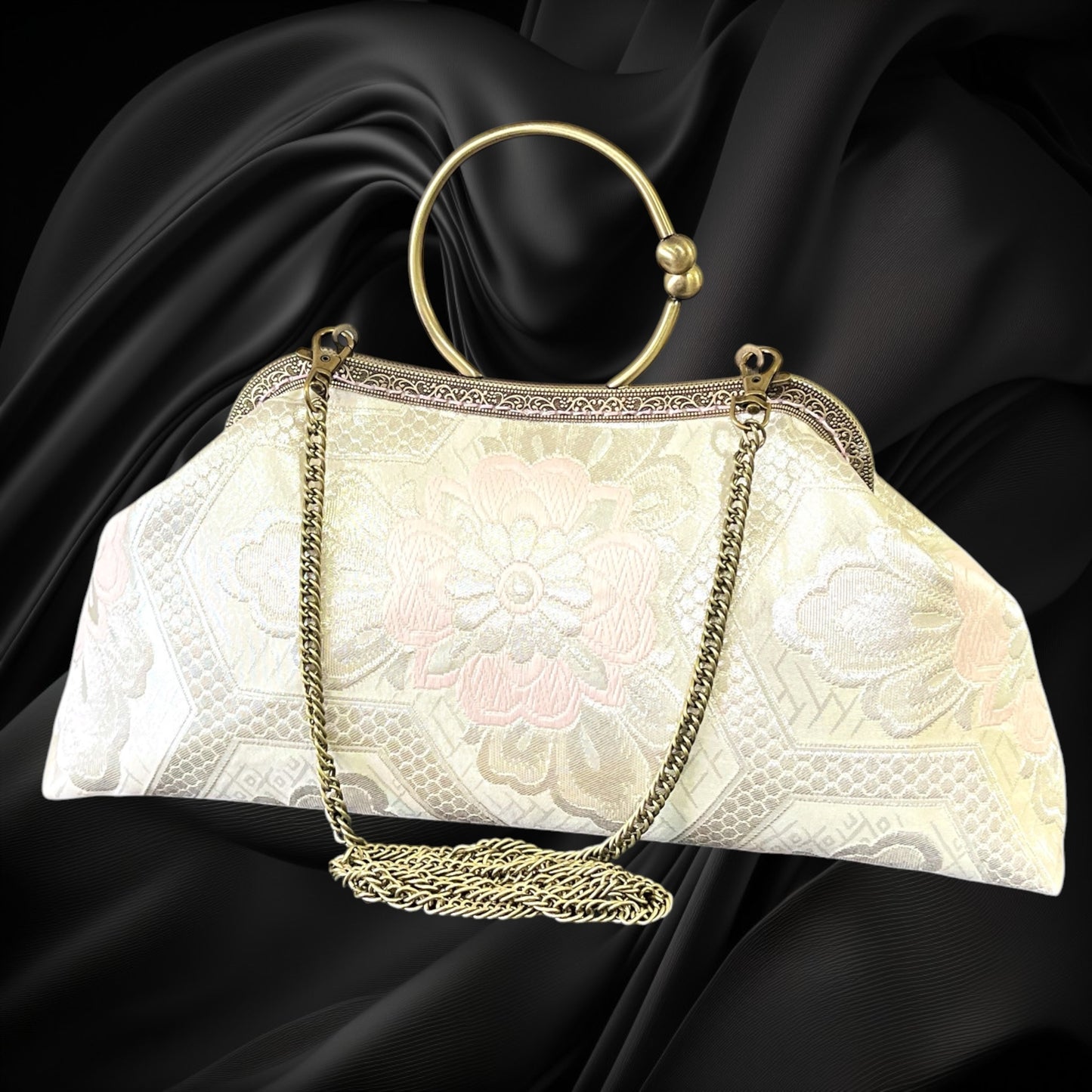 着物リメイクバッグ [No.1870]