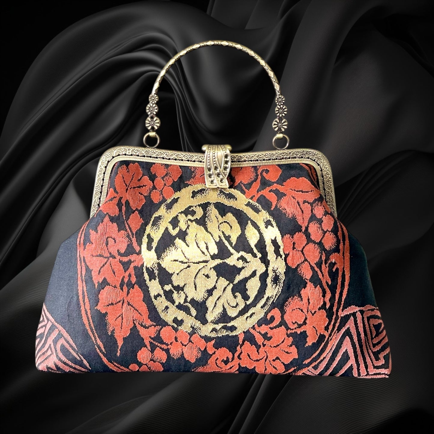 Kimono remake bag [No.1879]