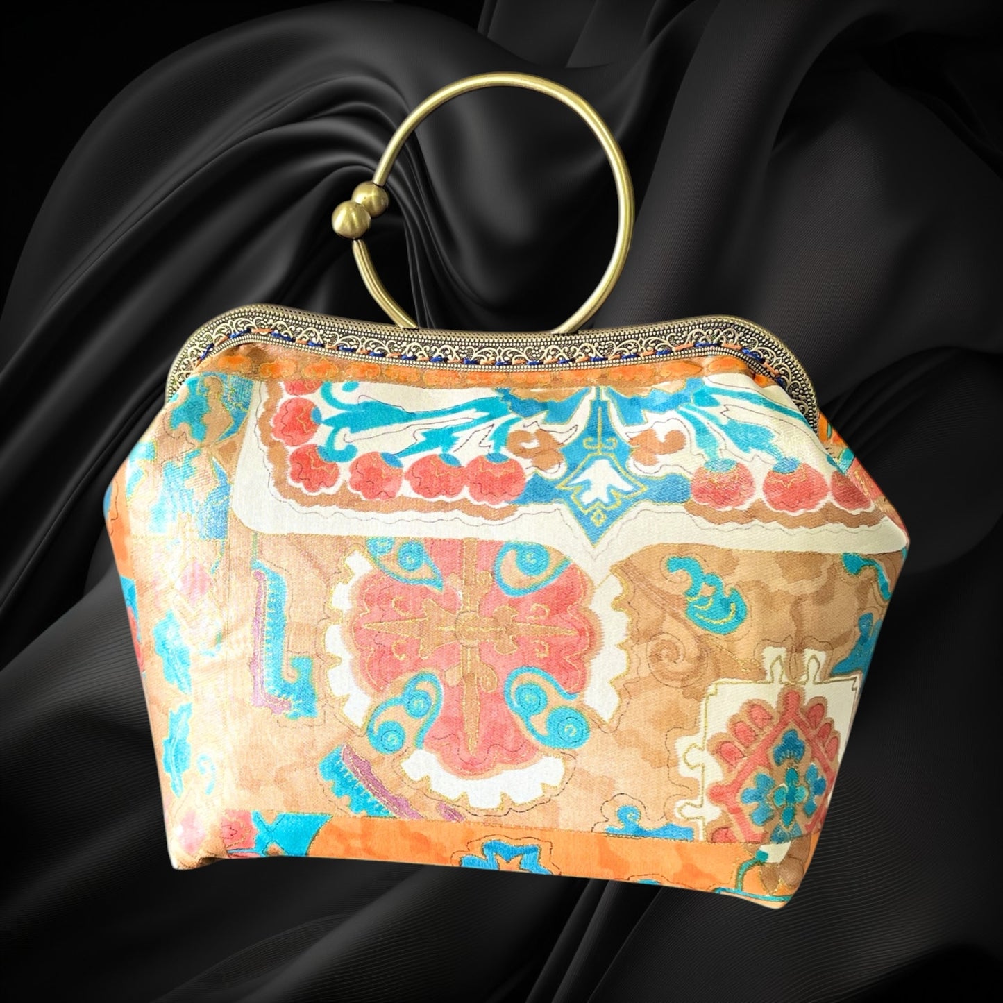 Kimono remake bag [No.1881]