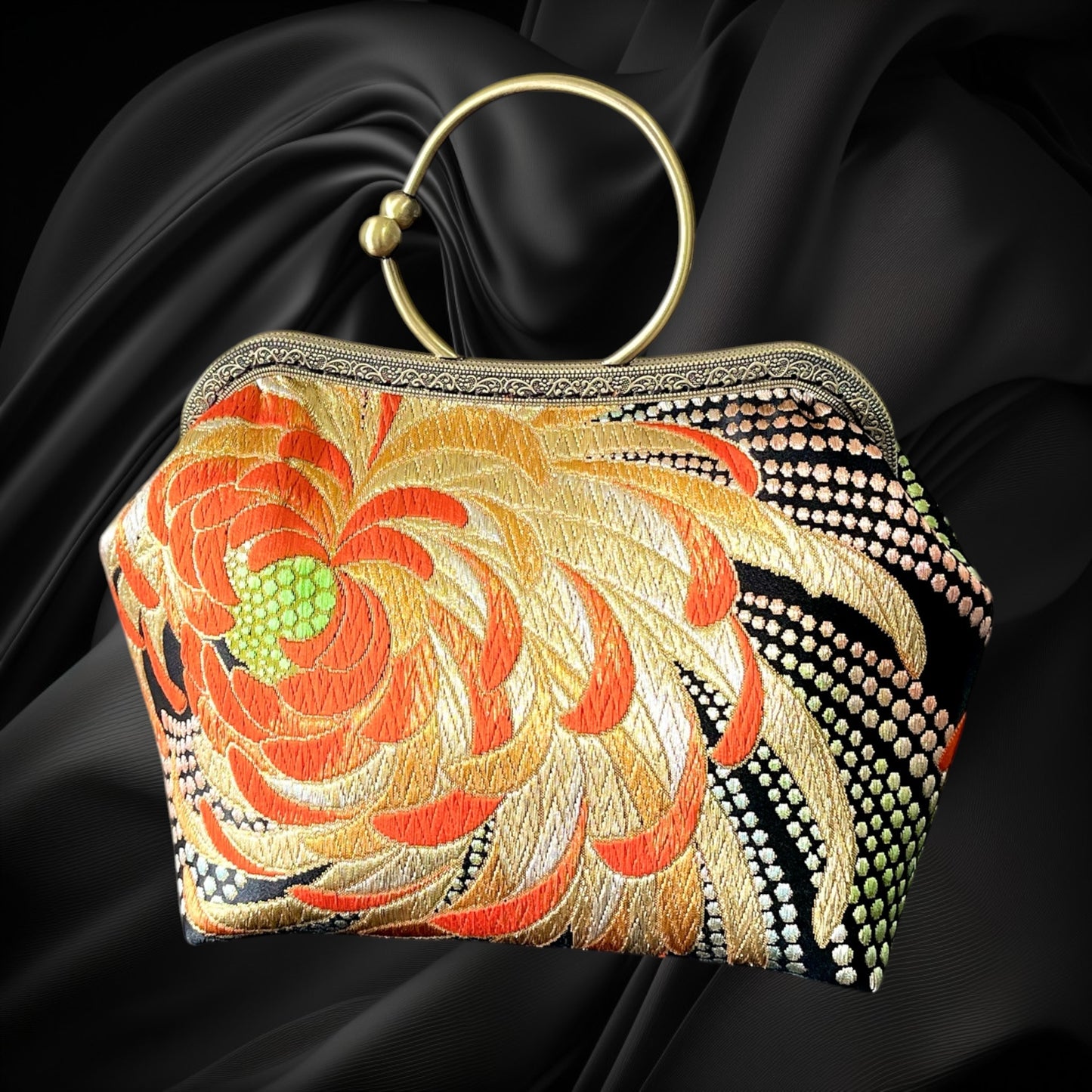 Kimono remake bag [No.1880]