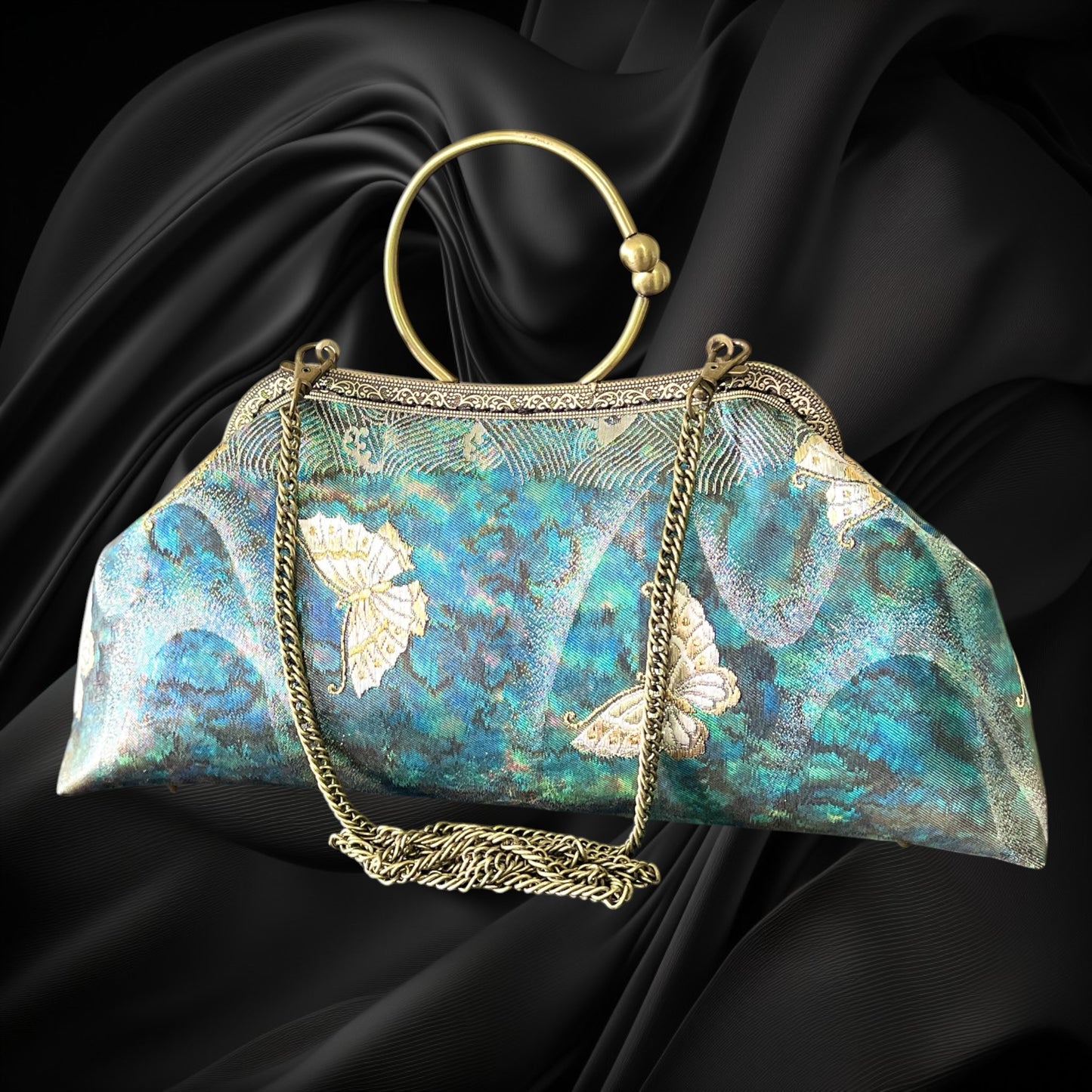 Kimono remake bag [No.1890]