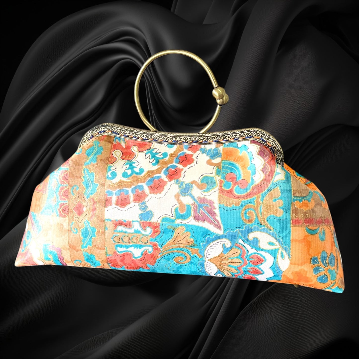 Kimono remake bag [No.1889]