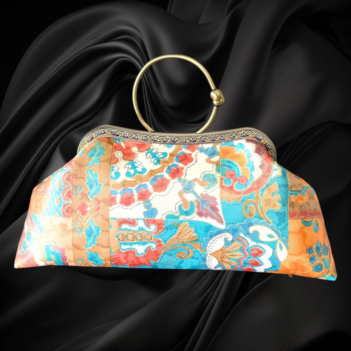 Kimono remake bag [No.1889]
