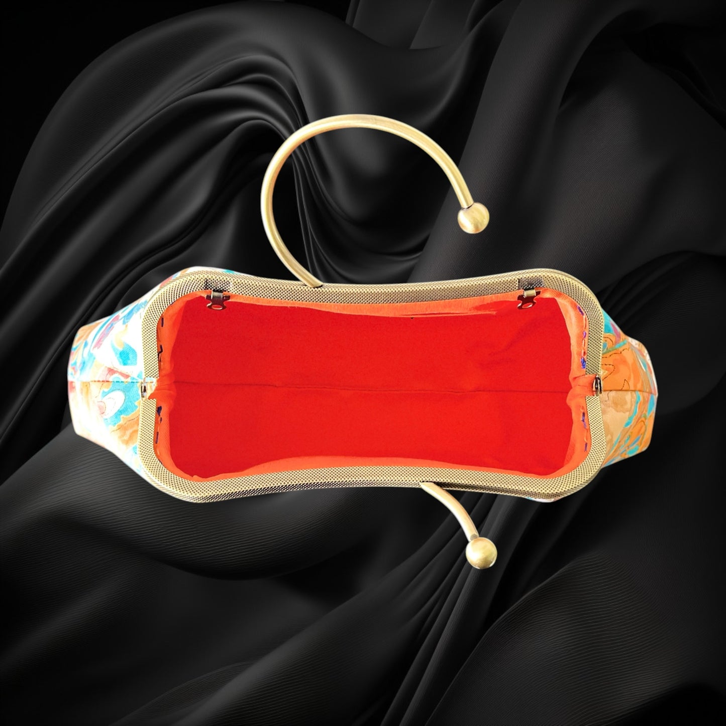 Kimono remake bag [No.1889]