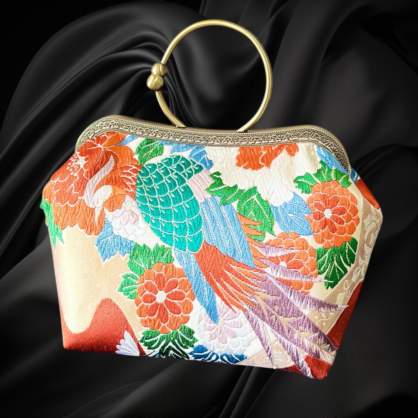 Kimono remake bag [No.1893]