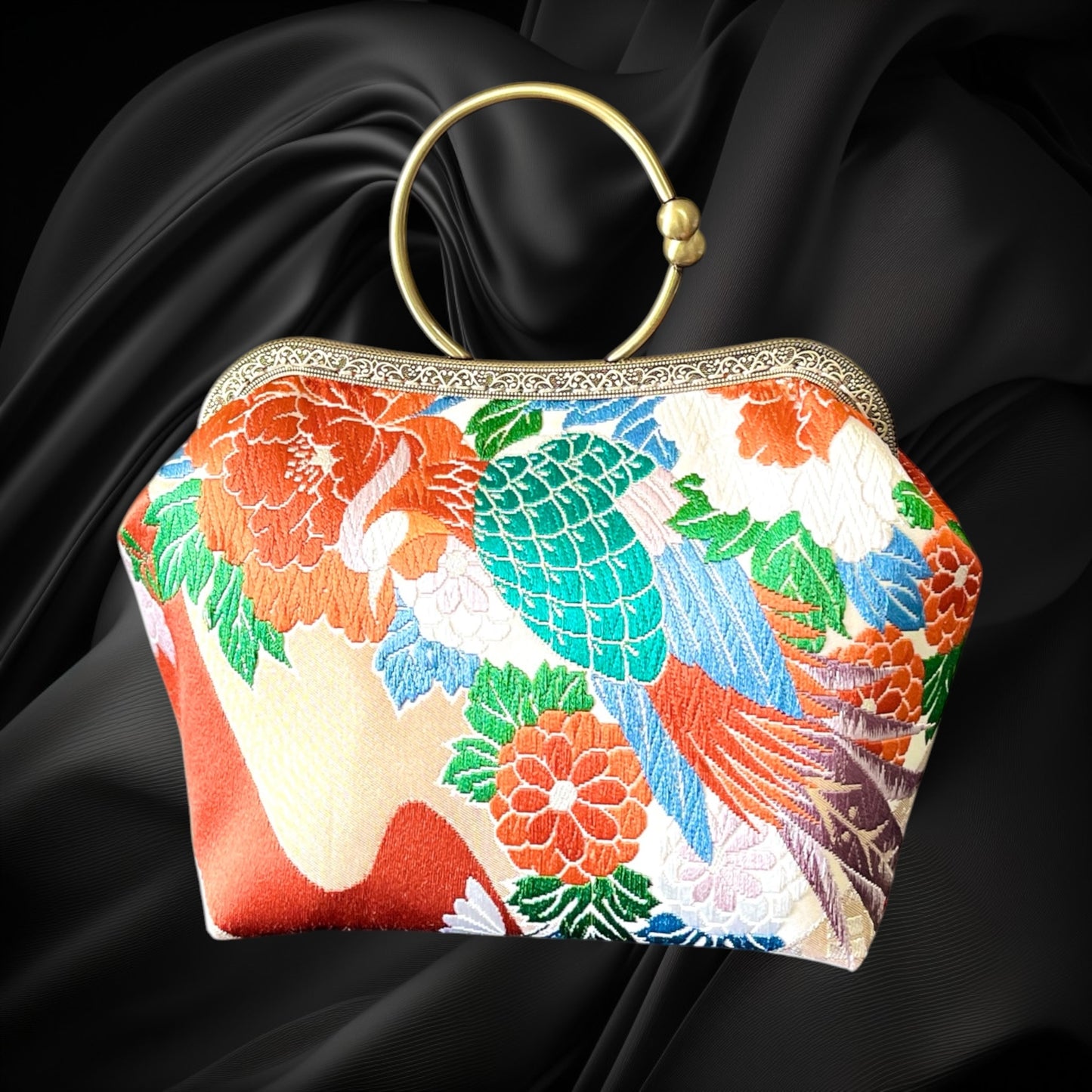 Kimono remake bag [No.1893]