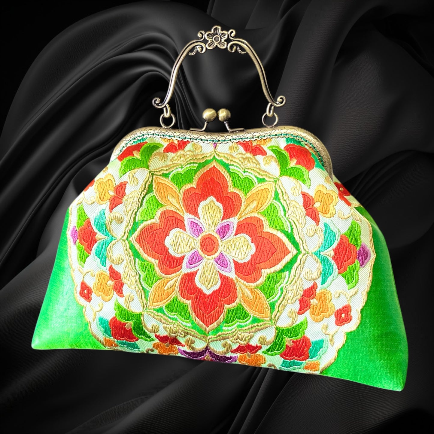 Kimono remake bag [No.1894]