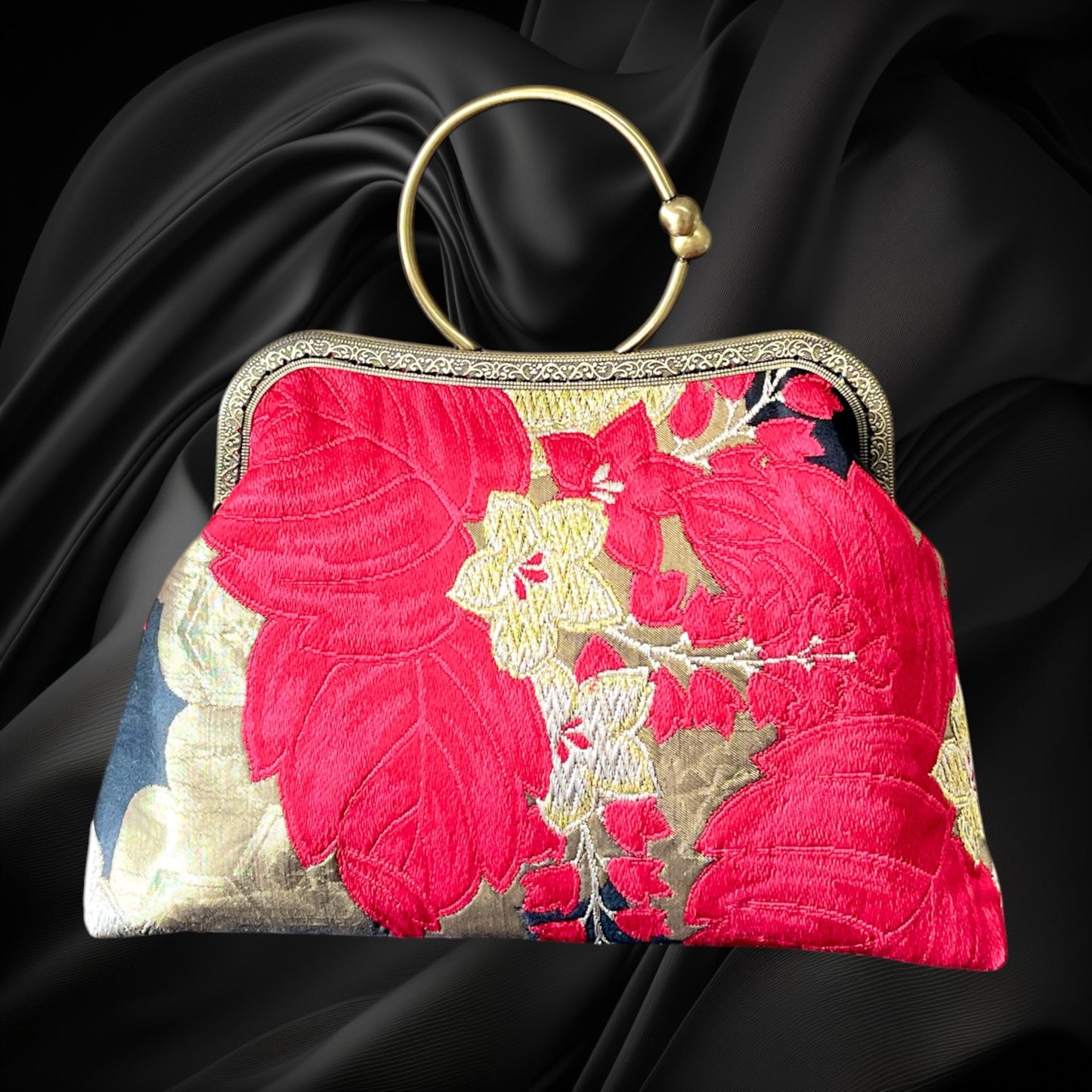 Kimono remake bag [No.1892]