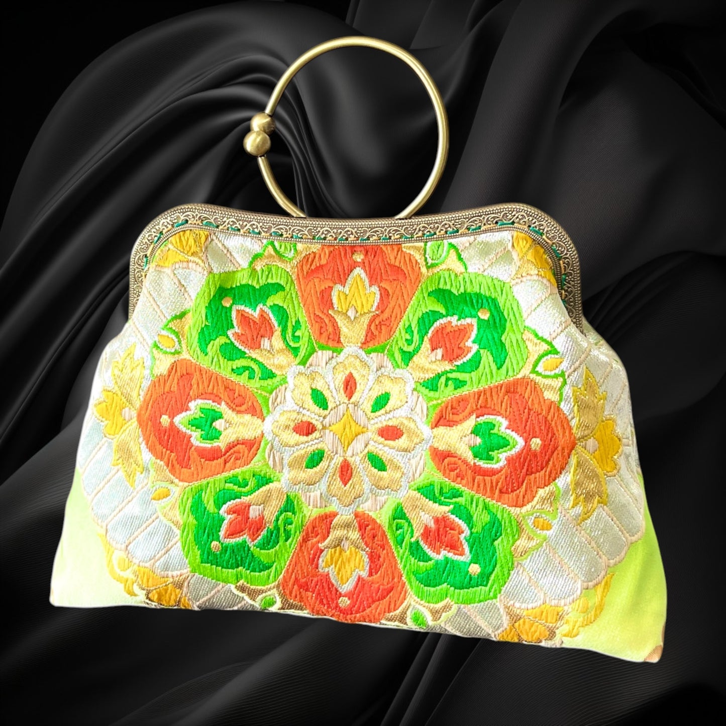 Kimono remake bag [No.1891]