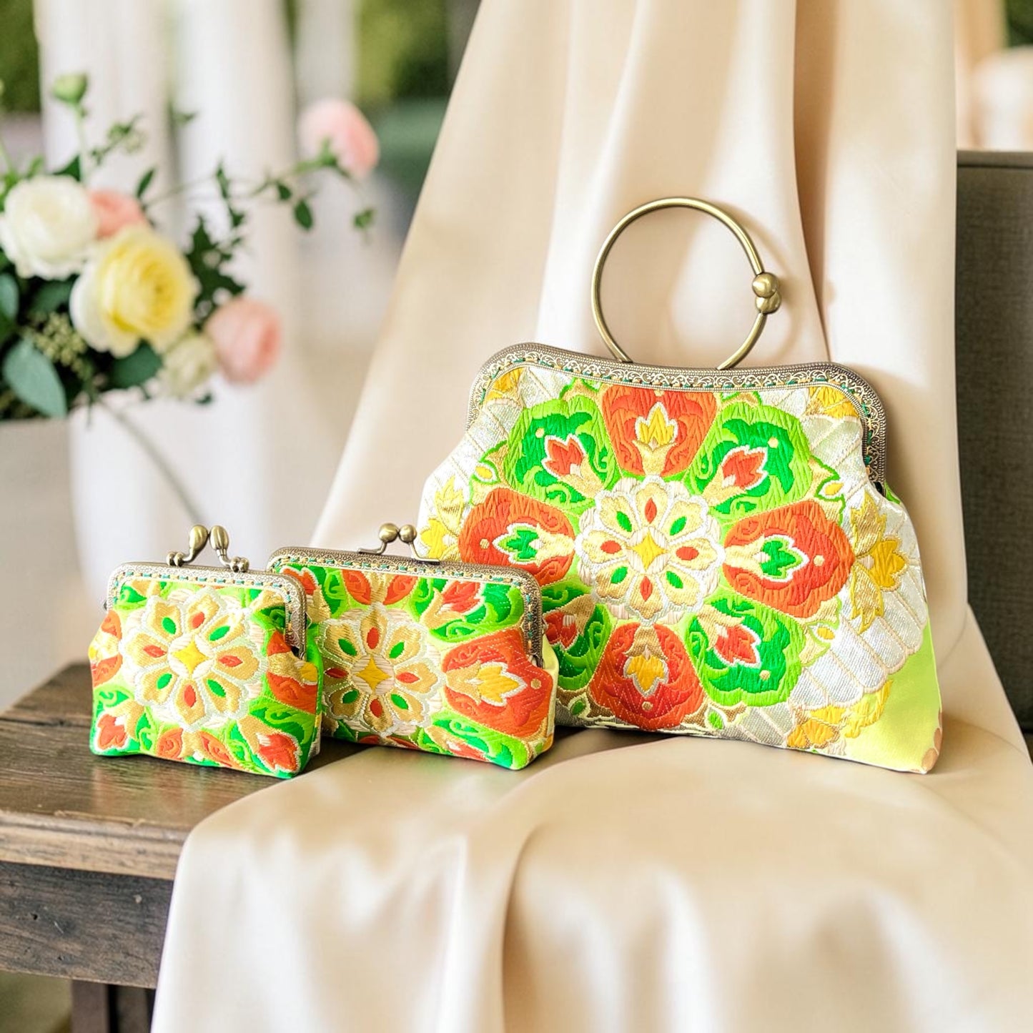 Kimono remake bag [No.1891]