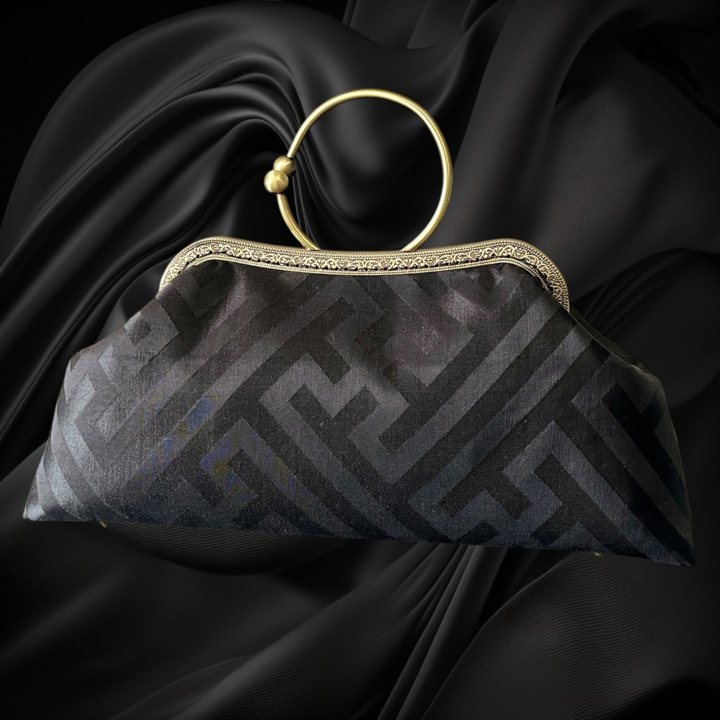 着物リメイクバッグ [No.1904]