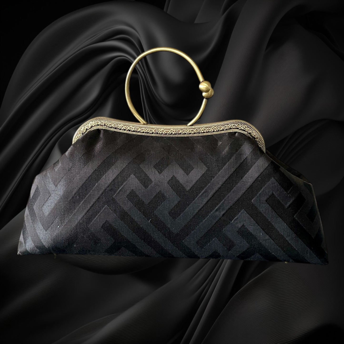 着物リメイクバッグ [No.1904]