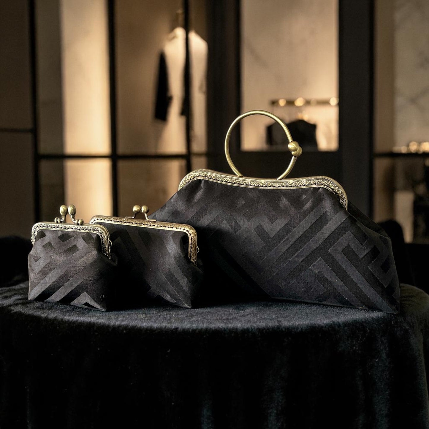 着物リメイクバッグ [No.1904]