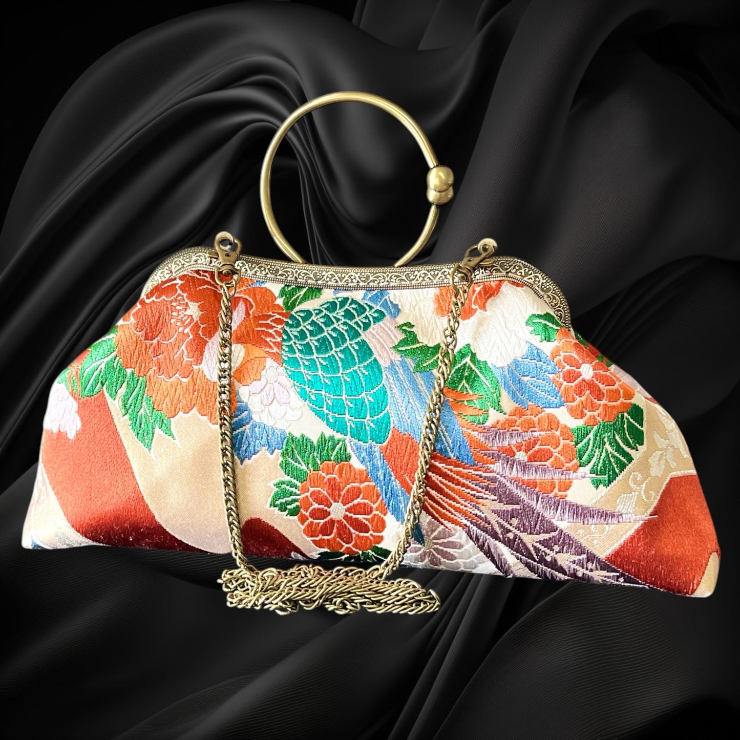 着物リメイクバッグ [No.1903]