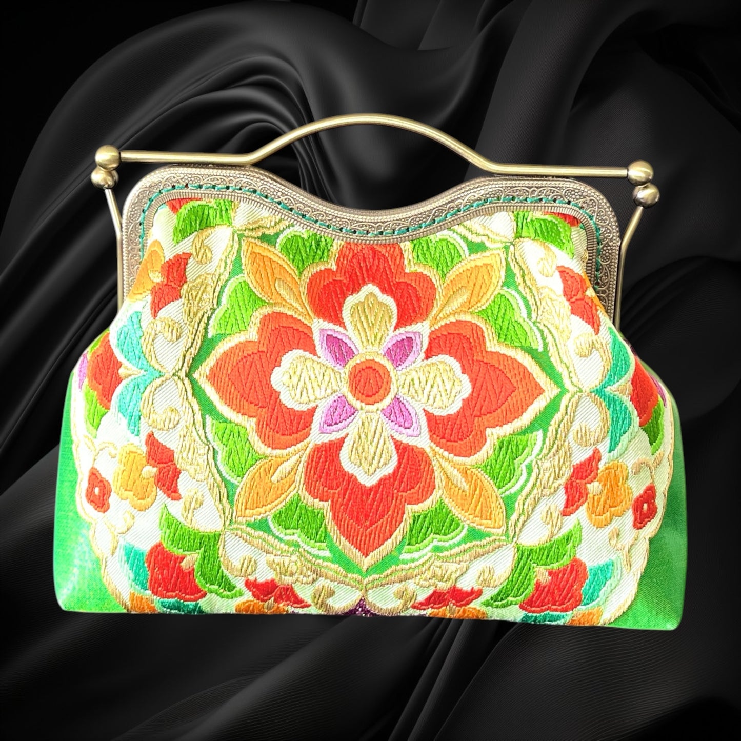 着物リメイクバッグ [No.1900]