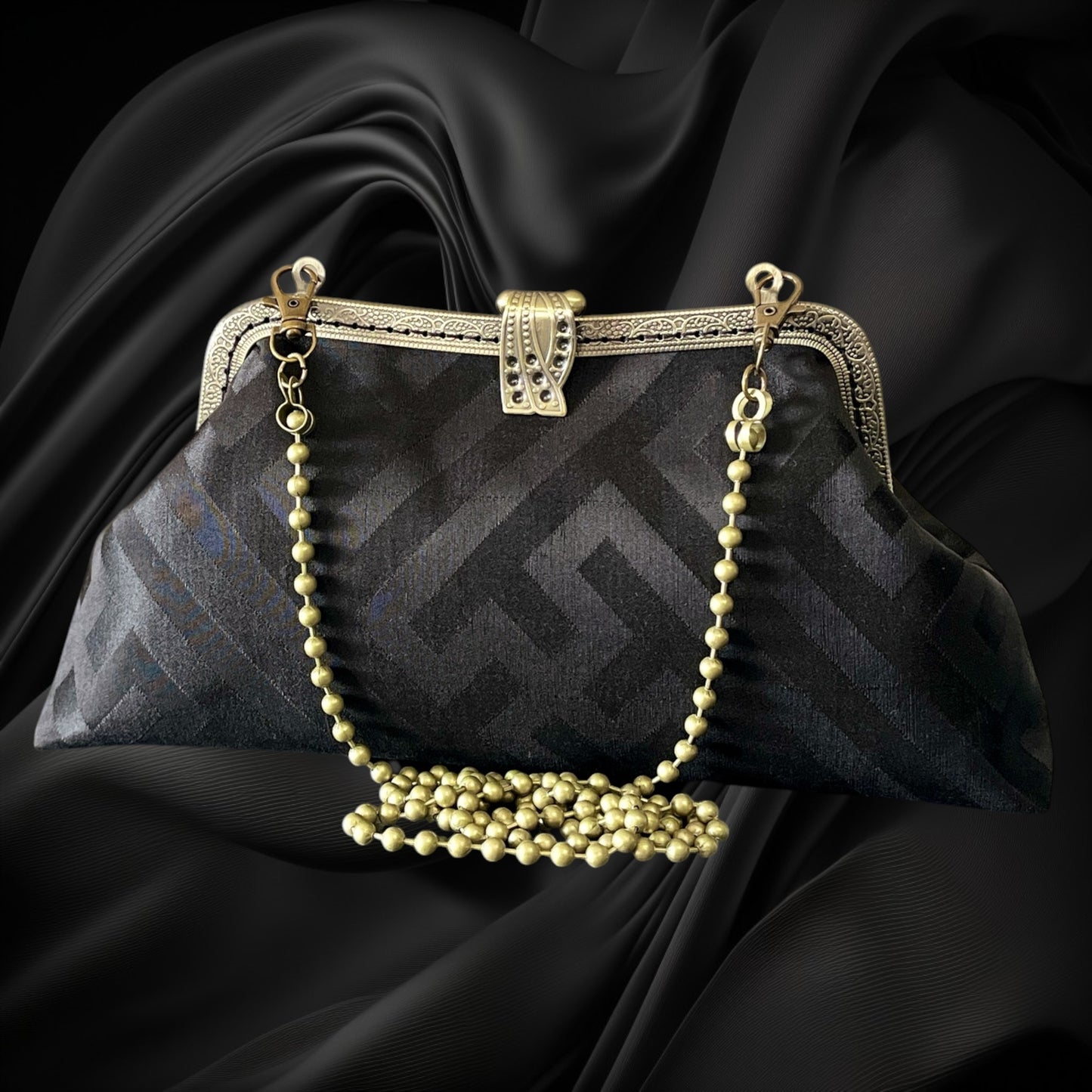 着物クラッチバッグ [No.1901]