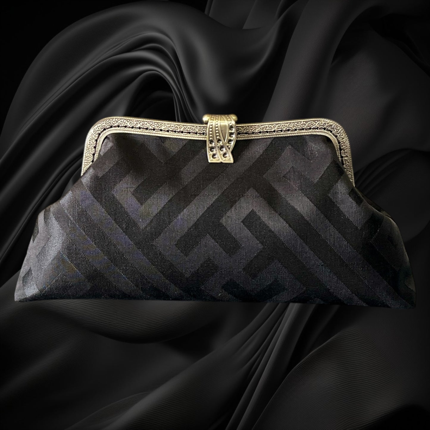 着物クラッチバッグ [No.1901]