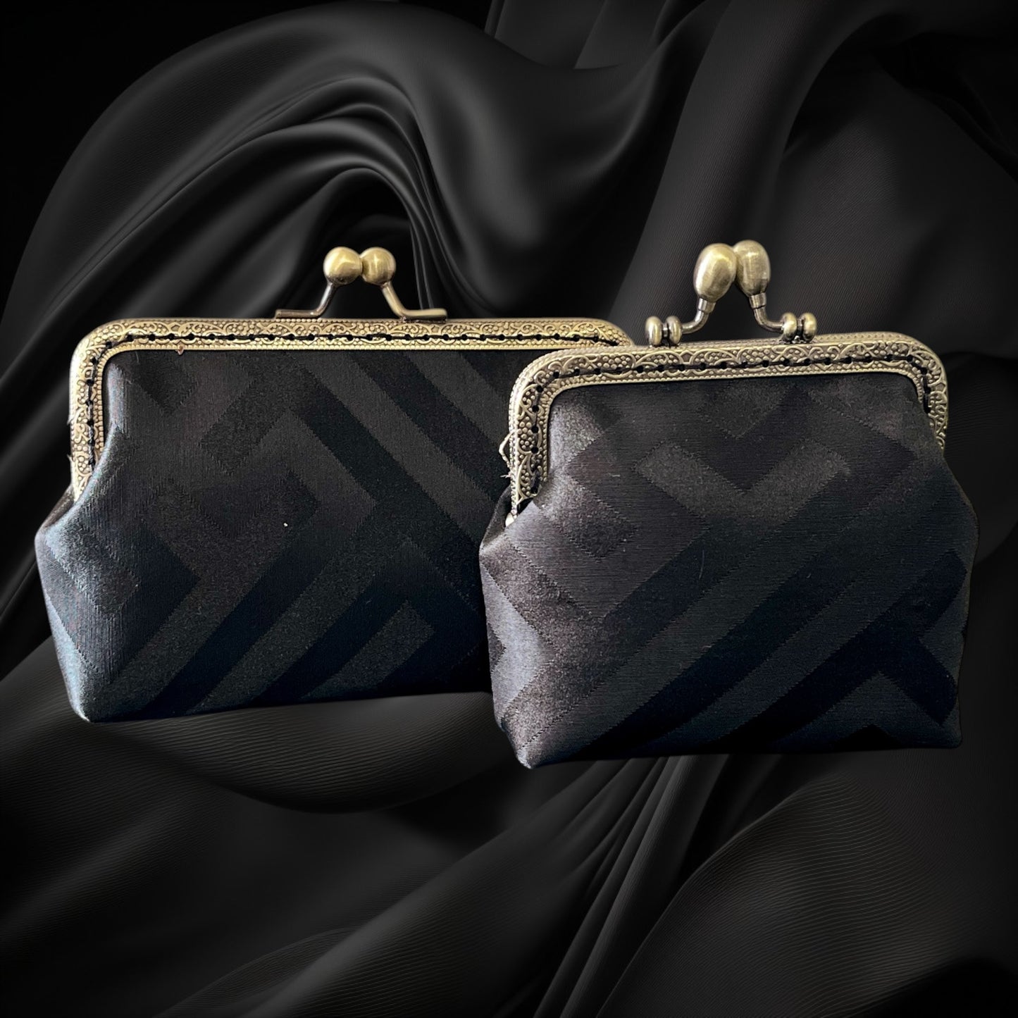 Kimono Remake Pouch [No.571]