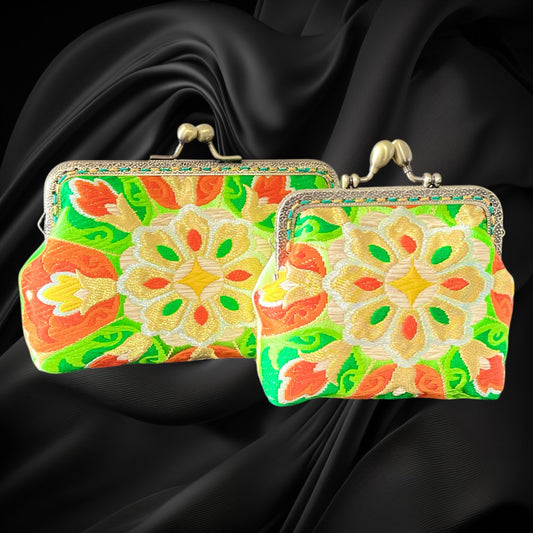 Kimono Remake Pouch [No.572]