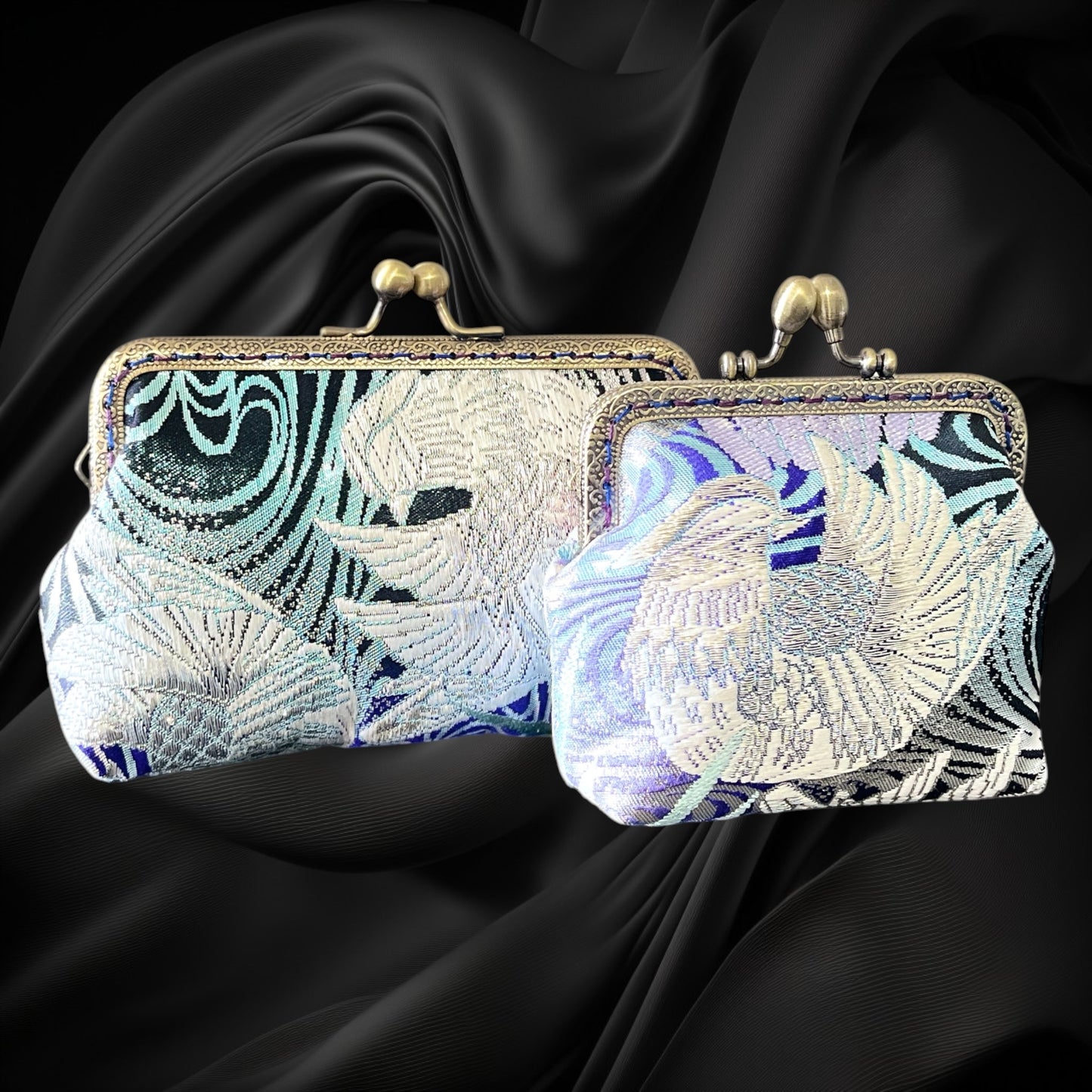 Kimono Remake Pouch [No.573]