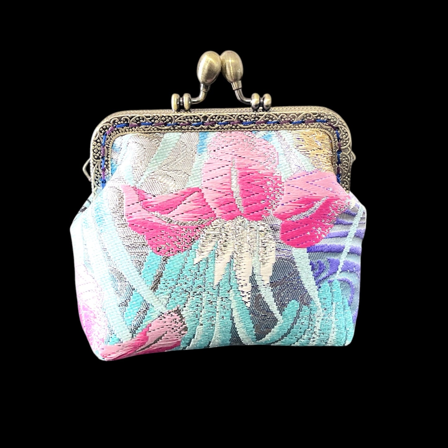 Kimono Remake Pouch [No.573]