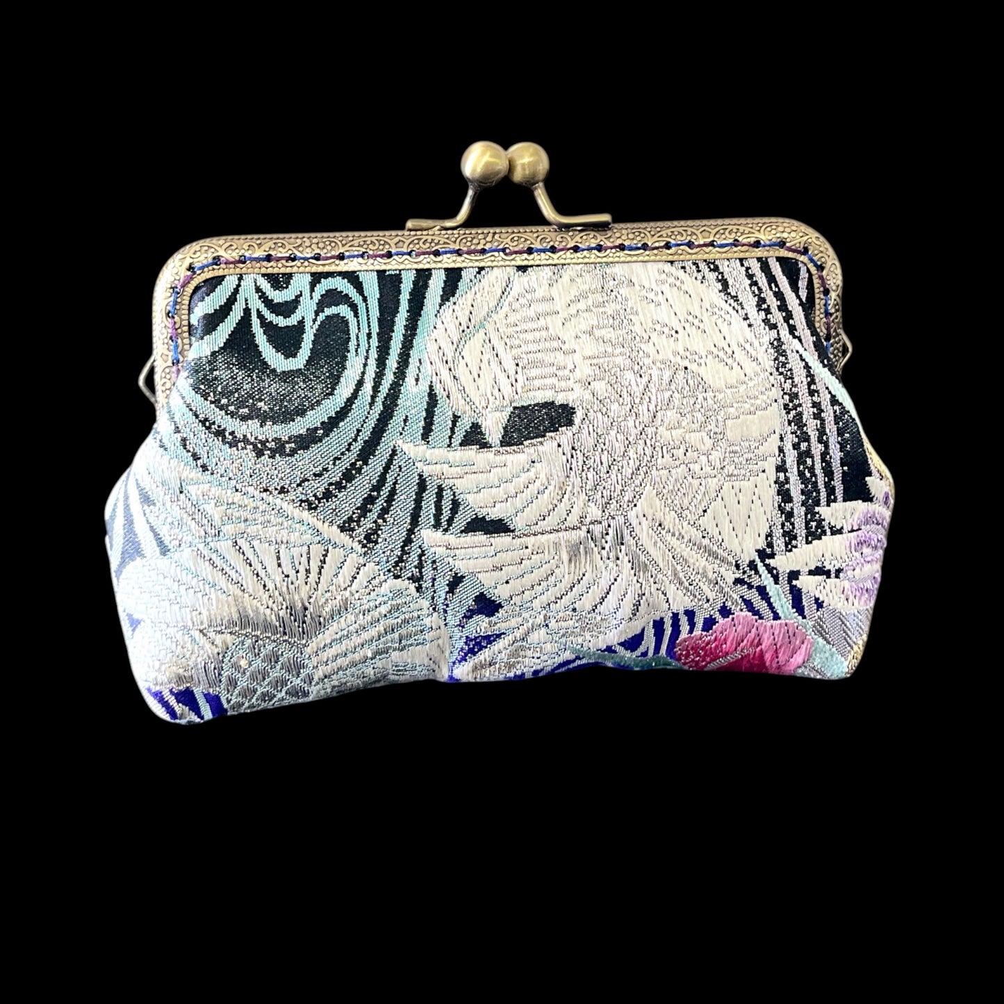 Kimono Remake Pouch [No.573]