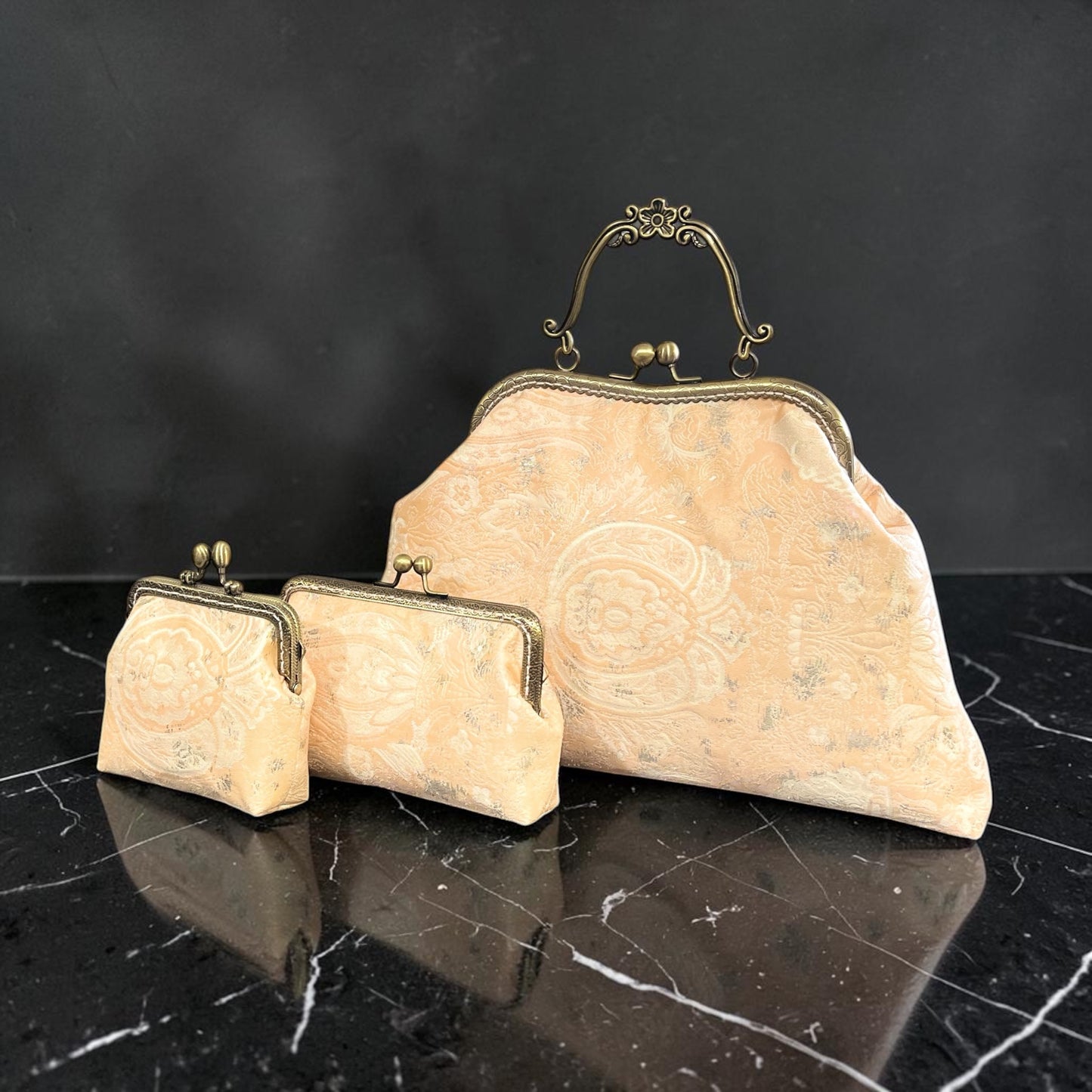 Kimono remake bag [No.1911]