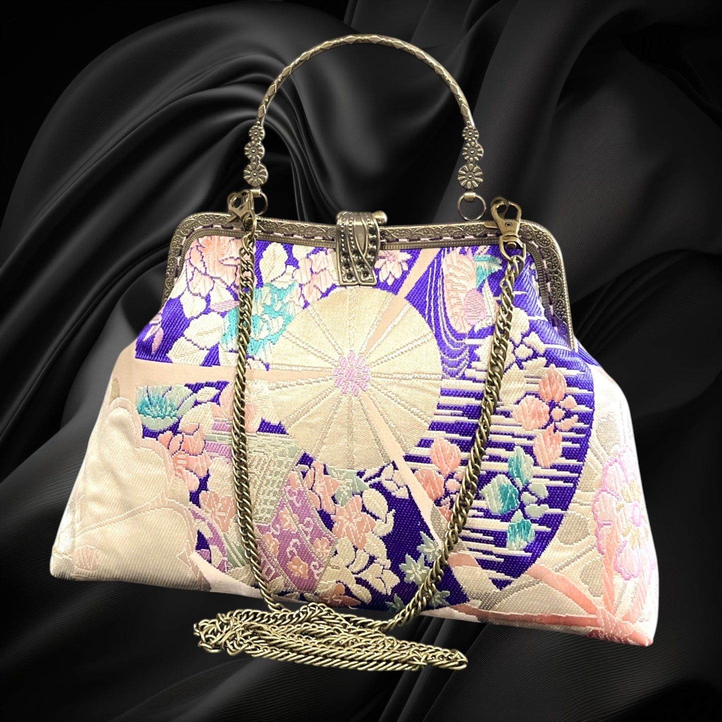 Kimono remake bag [No.1912]