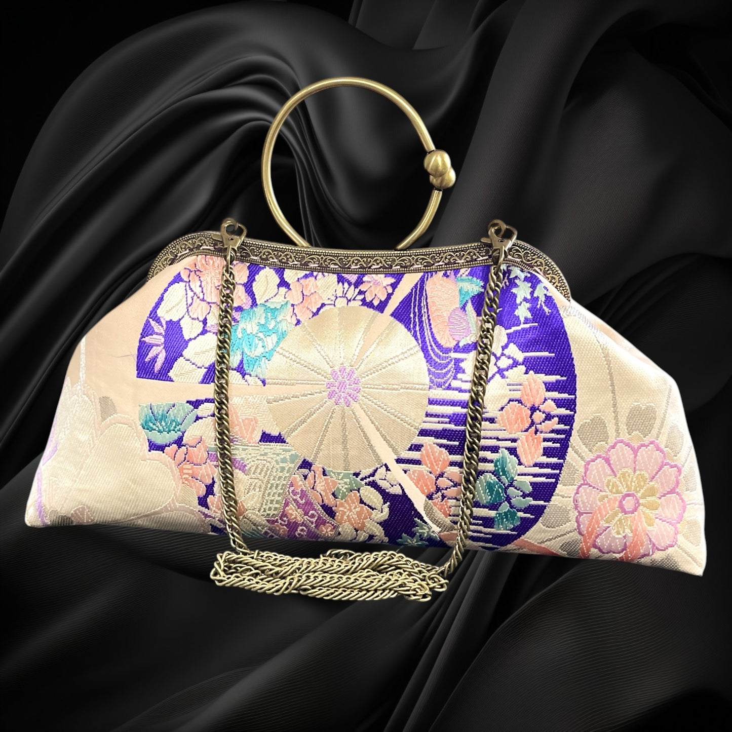 Kimono remake bag [No.1917]