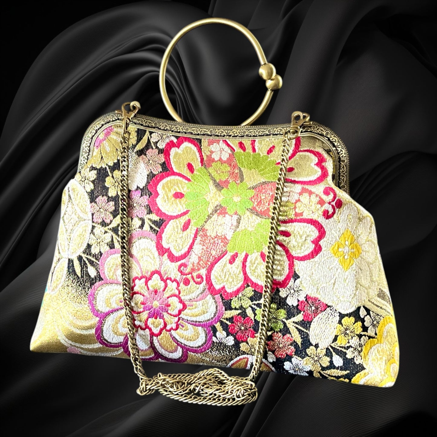 Kimono remake bag [No.1928]