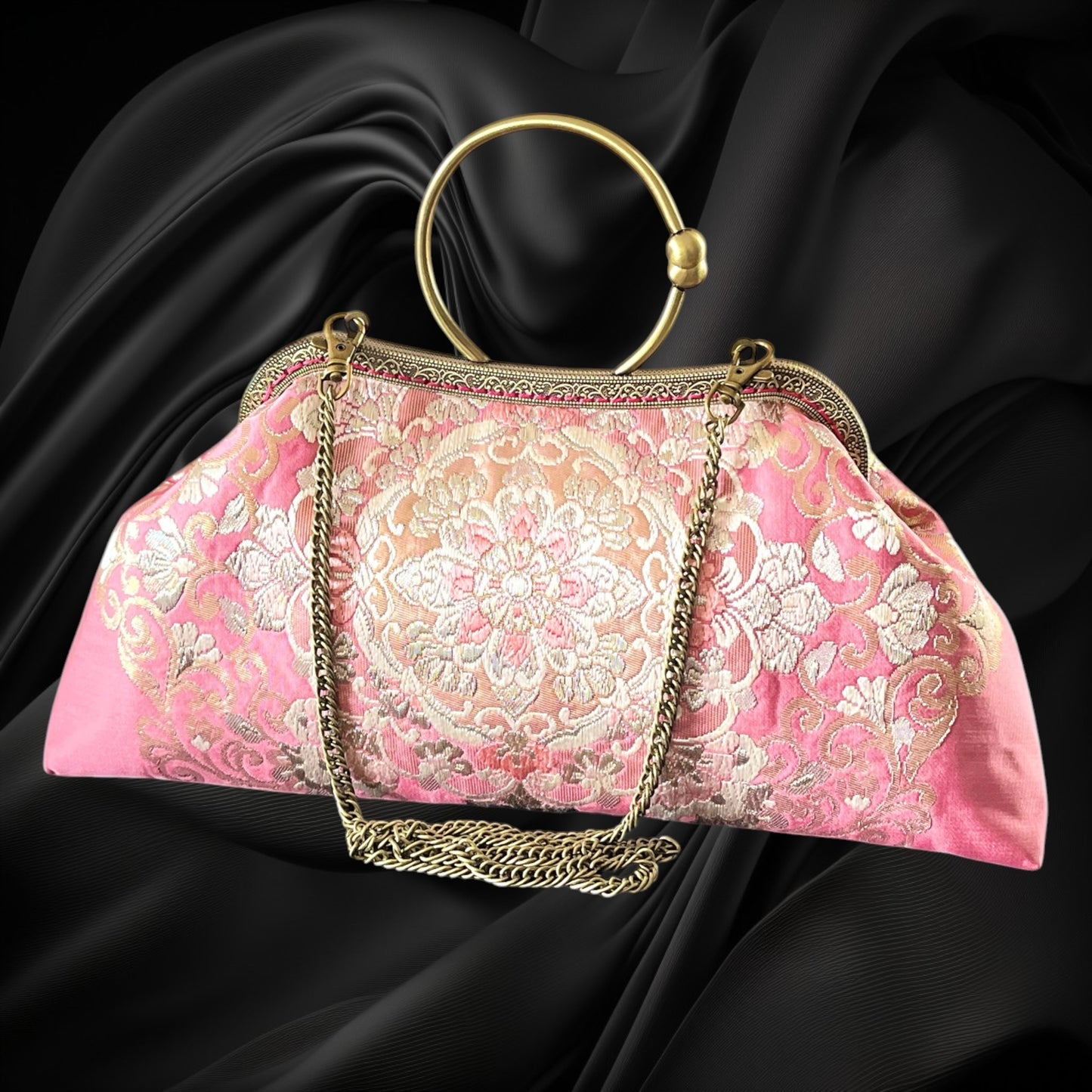 Kimono remake bag [No.1947]