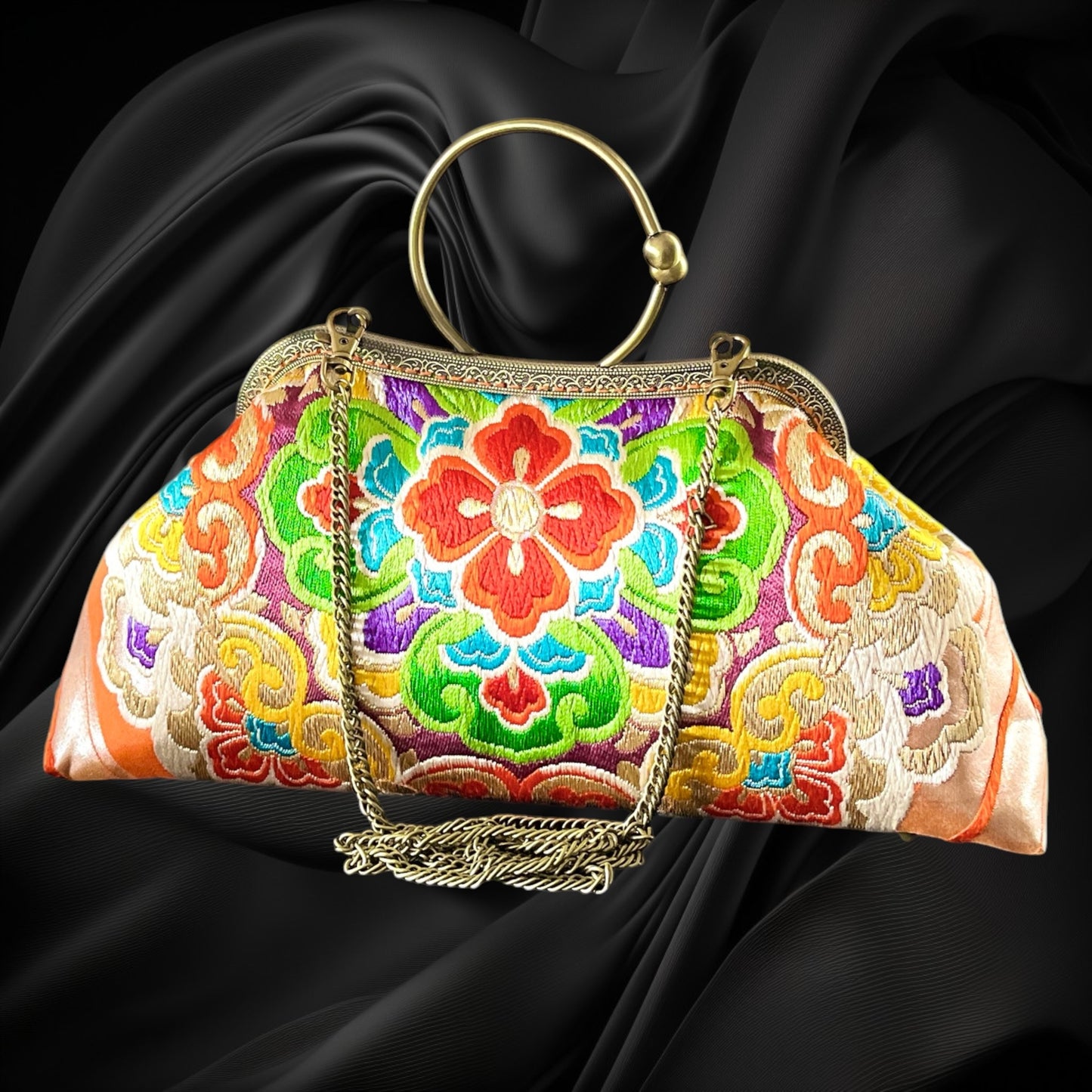 Kimono remake bag [No.1948]
