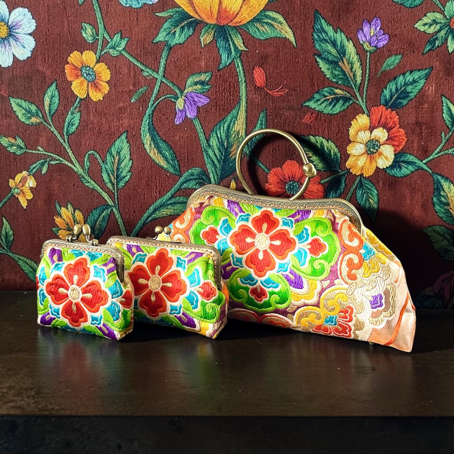 Kimono remake bag [No.1948]