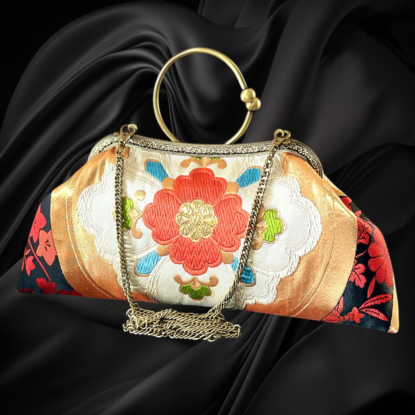 Kimono remake bag [No.1945]